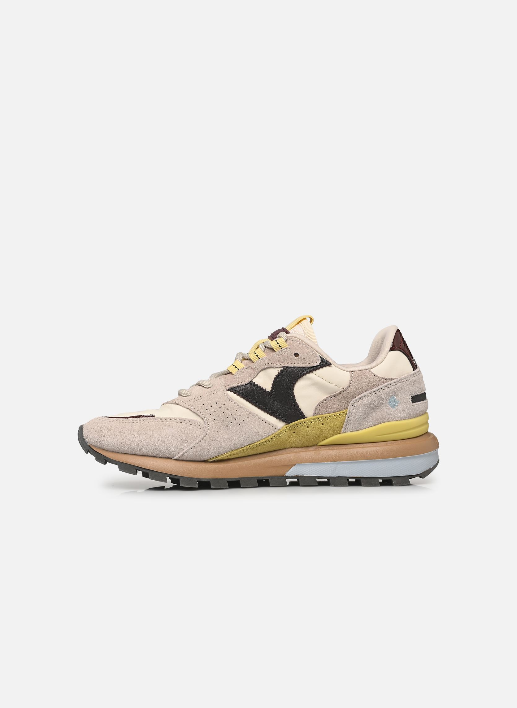 Sneakers Luna nylon & Serraje dames meerkleurig Victoria Sneakers Luna nylon & Serraje dames meerkleurig TAUPE