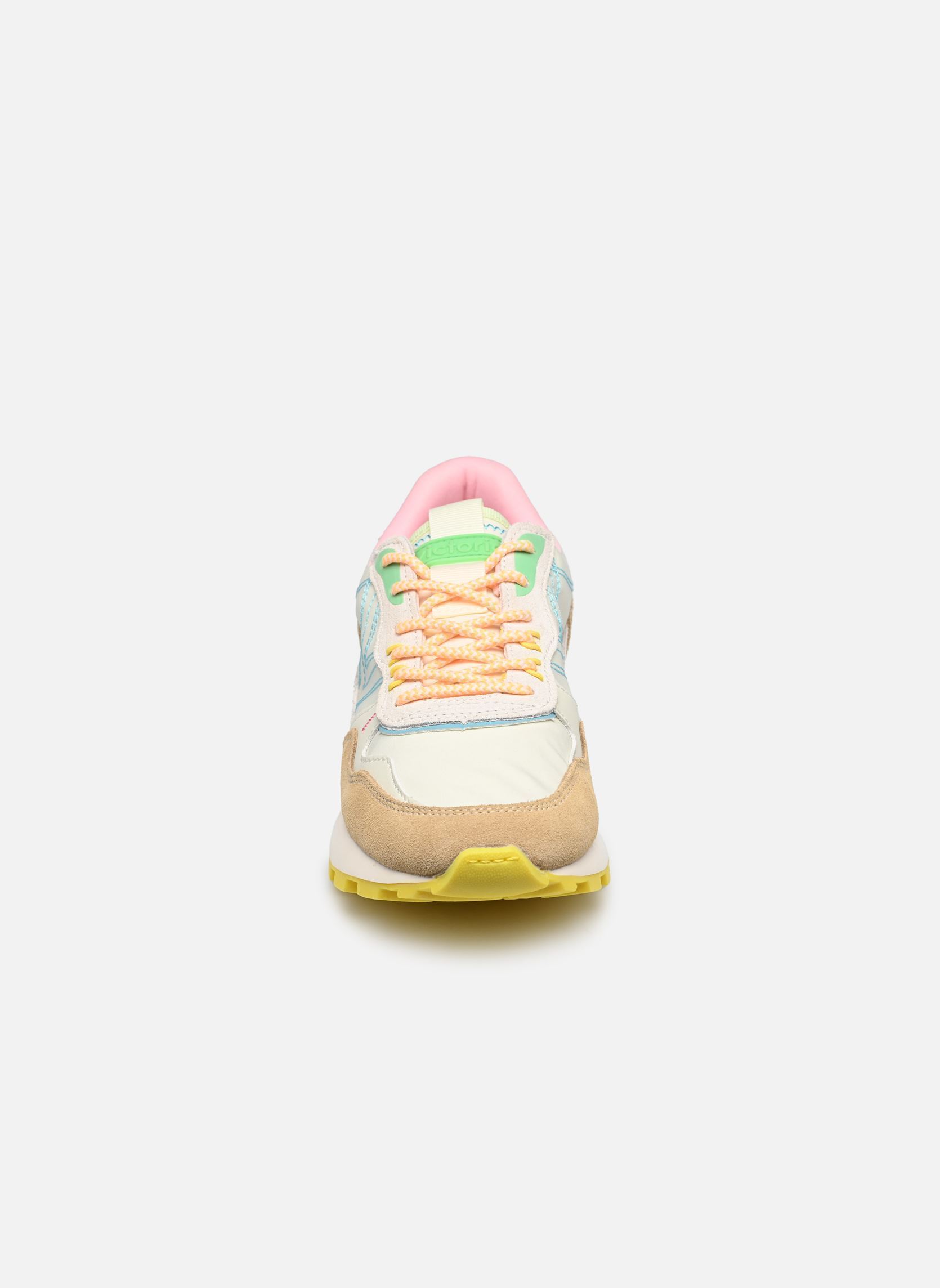 Sneakers Luna nylon & Serraje dames meerkleurig Victoria Sneakers Luna nylon & Serraje dames meerkleurig BEIGE 2