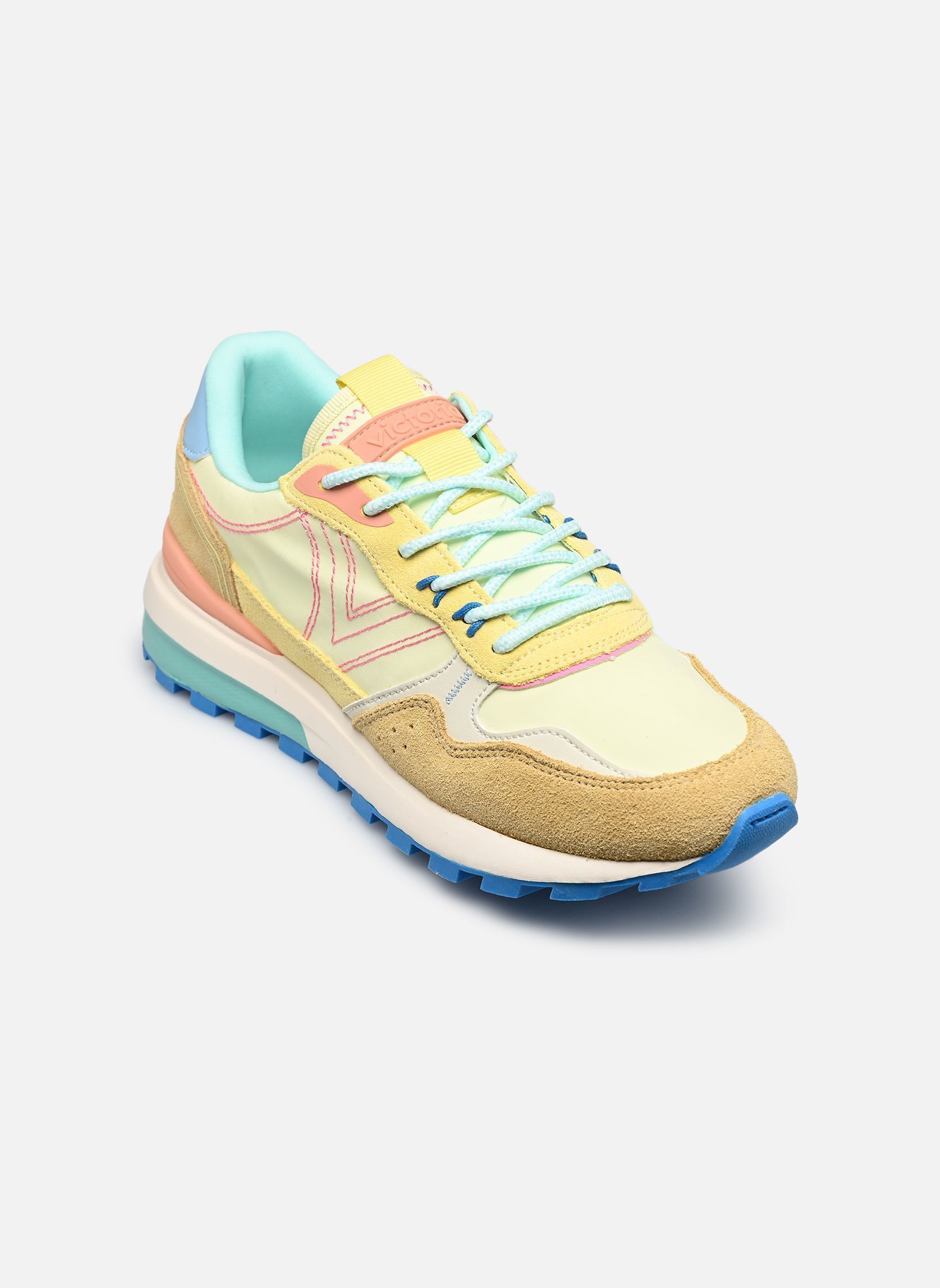 Sneakers Luna nylon & Serraje dames meerkleurig Victoria Sneakers Luna nylon & Serraje dames meerkleurig AMARILLO