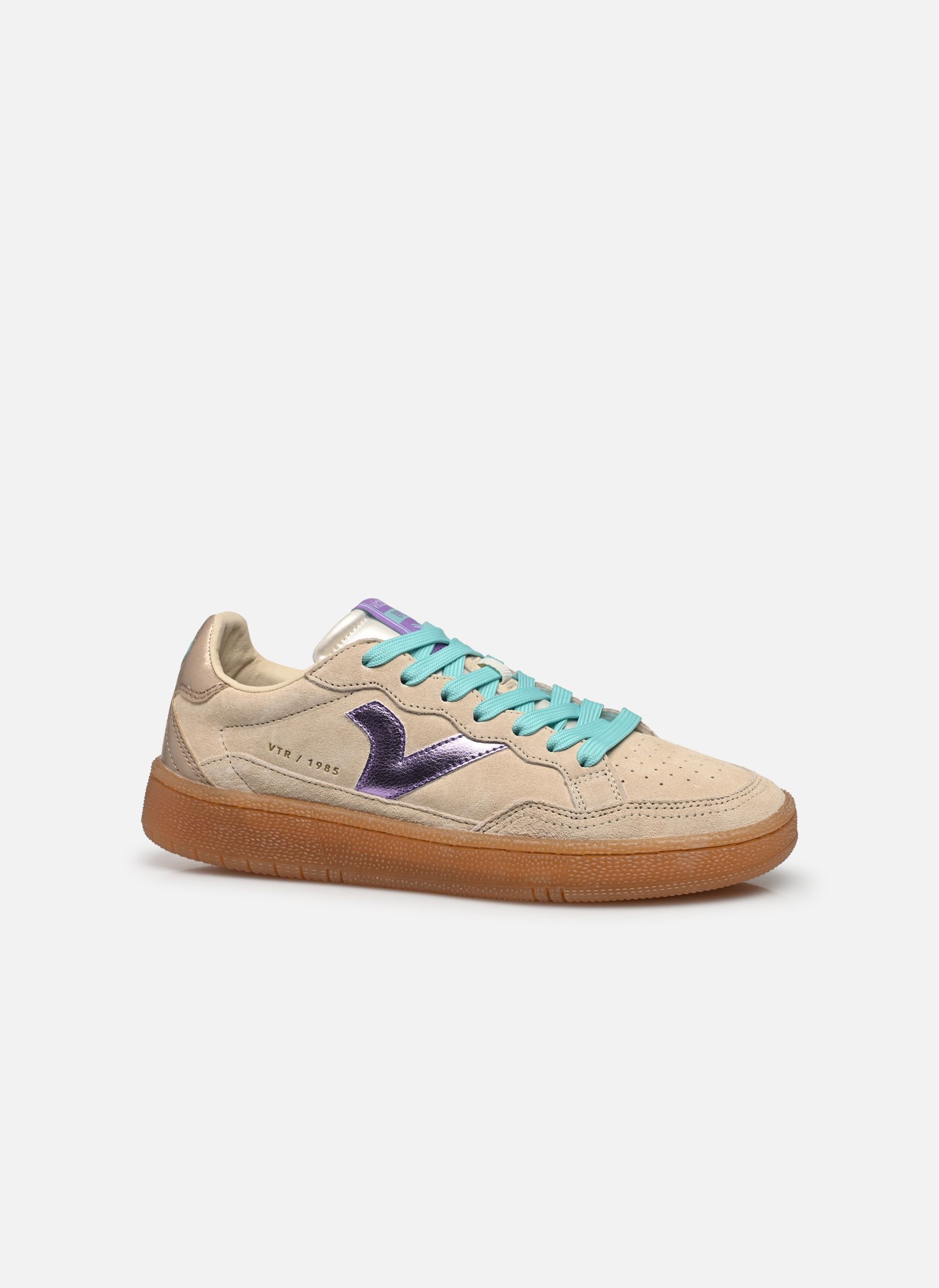 Sneakers Smash - Suede Color dames beige Victoria Sneakers Smash - Suede Color dames beige Beige