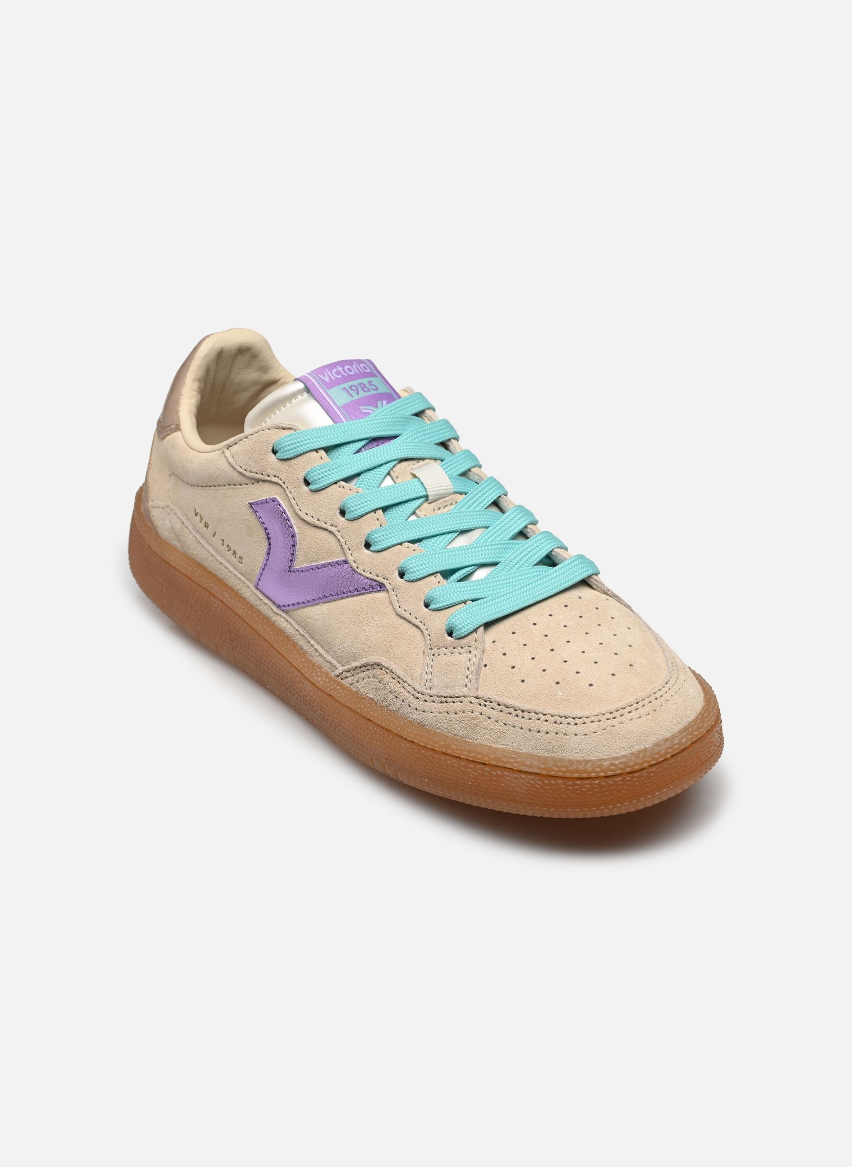 Sneakers Smash - Suede Color dames beige Victoria Sneakers Smash - Suede Color dames beige Beige
