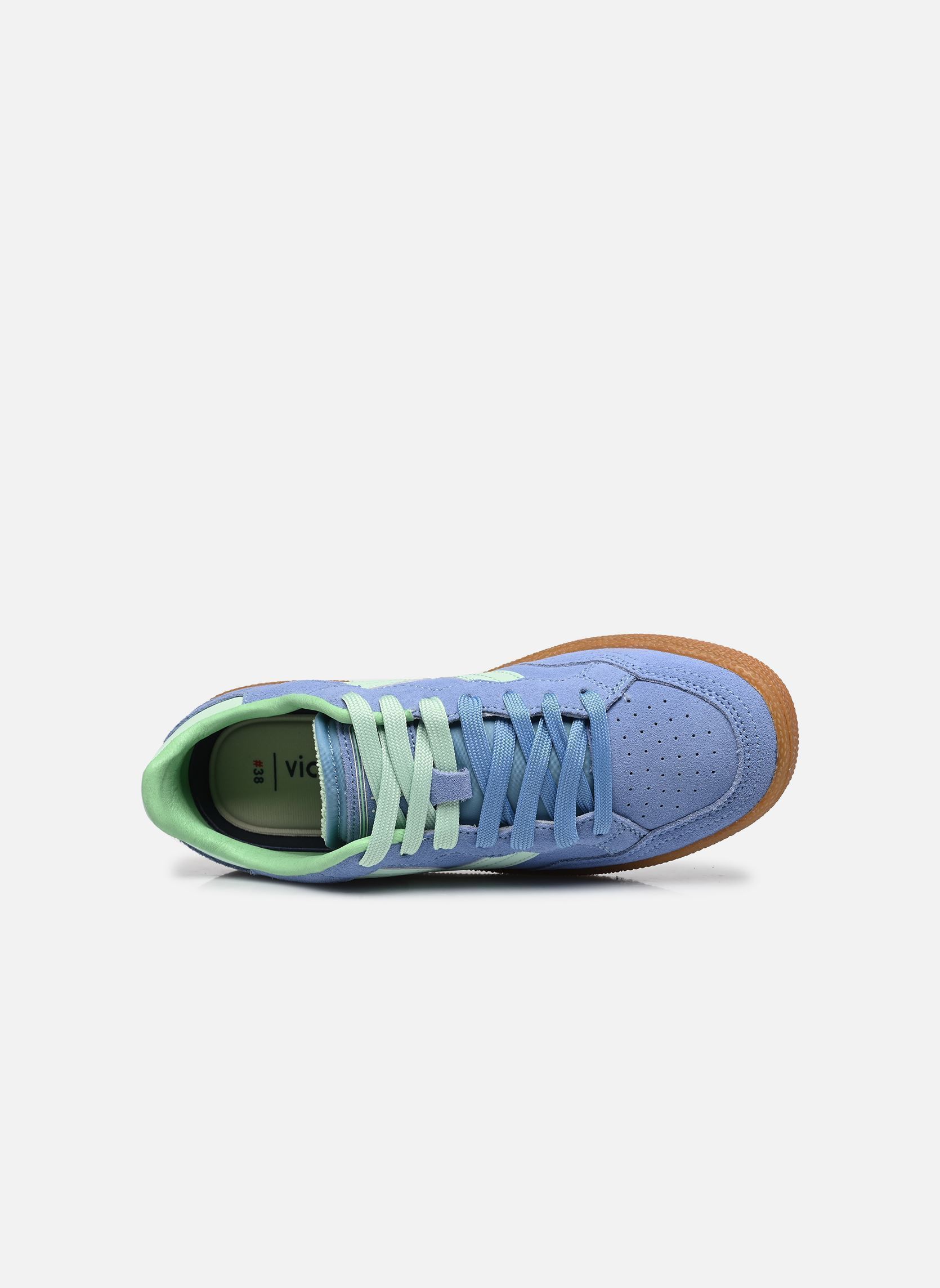 Sneakers Smash - Suede Color dames blauw Victoria Sneakers Smash - Suede Color dames blauw Celeste