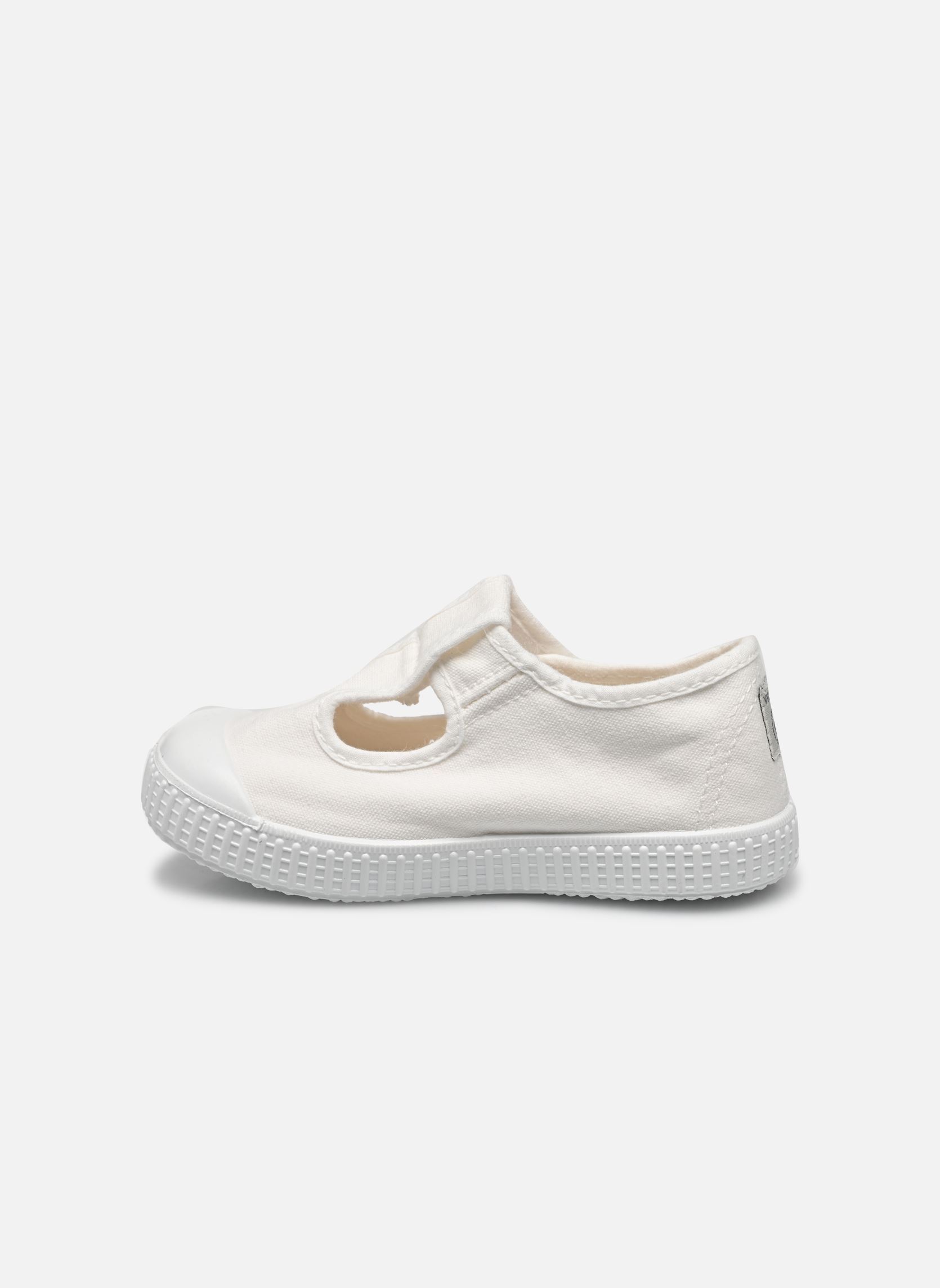 Ballerines 1915 Sandalia Lona Tintada DREC fille blanc Victoria Ballerines 1915 Sandalia Lona Tintada DREC fille blanc Blanco