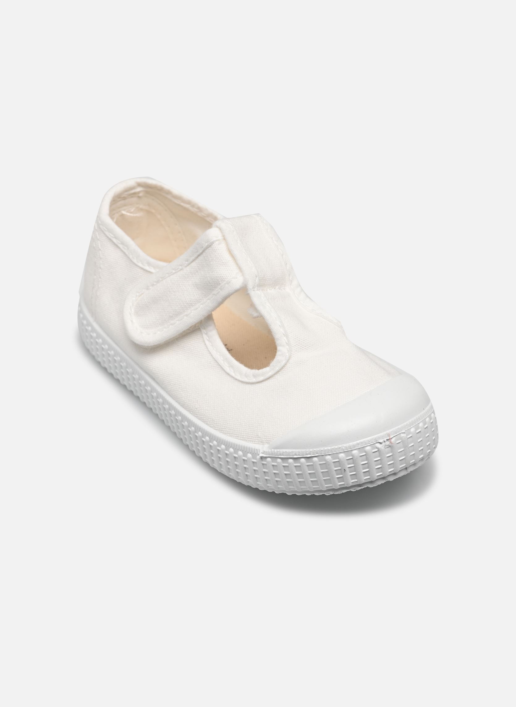 Ballerines 1915 Sandalia Lona Tintada DREC fille blanc Victoria Ballerines 1915 Sandalia Lona Tintada DREC fille blanc Blanco