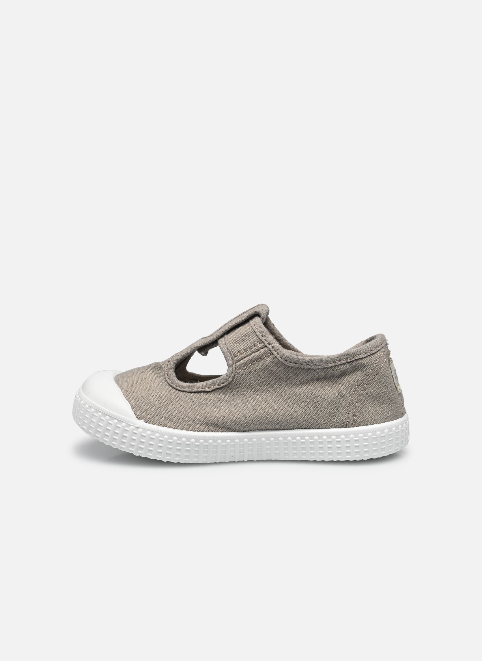 Ballerines 1915 Sandalia Lona Tintada DREC fille gris Victoria Ballerines 1915 Sandalia Lona Tintada DREC fille gris Beige