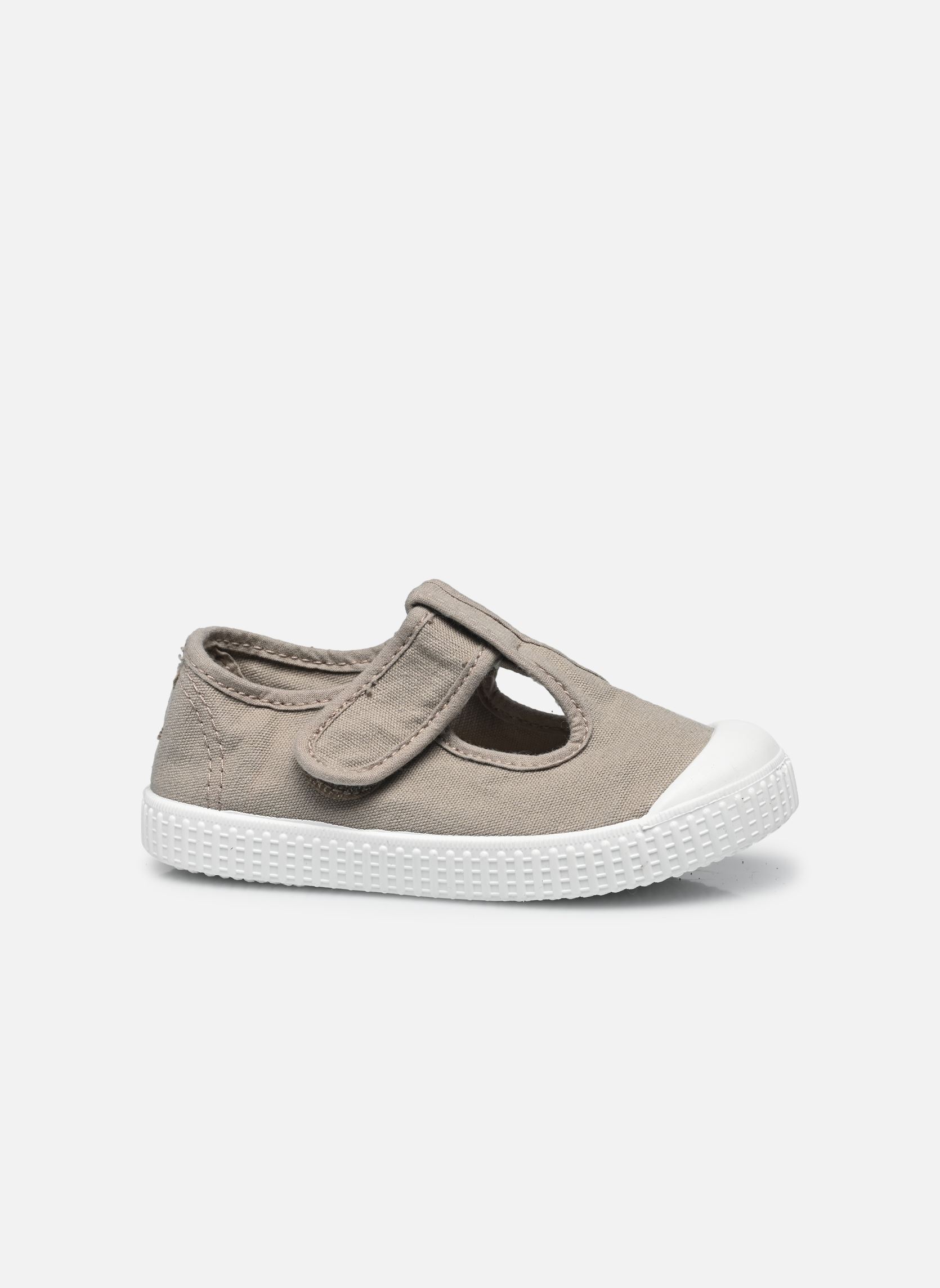 Ballerines 1915 Sandalia Lona Tintada DREC fille gris Victoria Ballerines 1915 Sandalia Lona Tintada DREC fille gris Beige