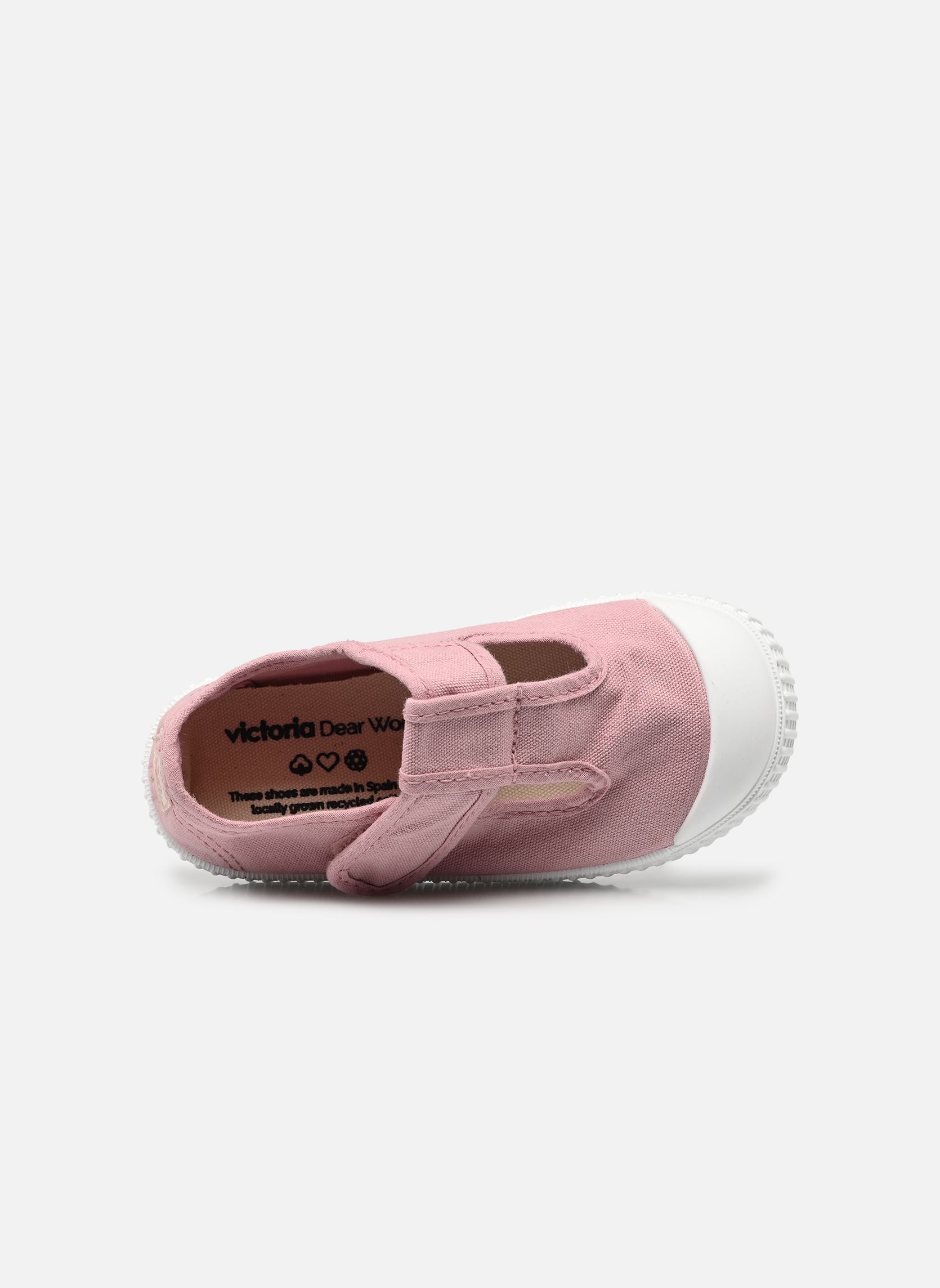 Ballerinas 1915 Sandalia Lona Tintada DREC mädchen rosa Victoria Ballerinas 1915 Sandalia Lona Tintada DREC mädchen rosa Pastel