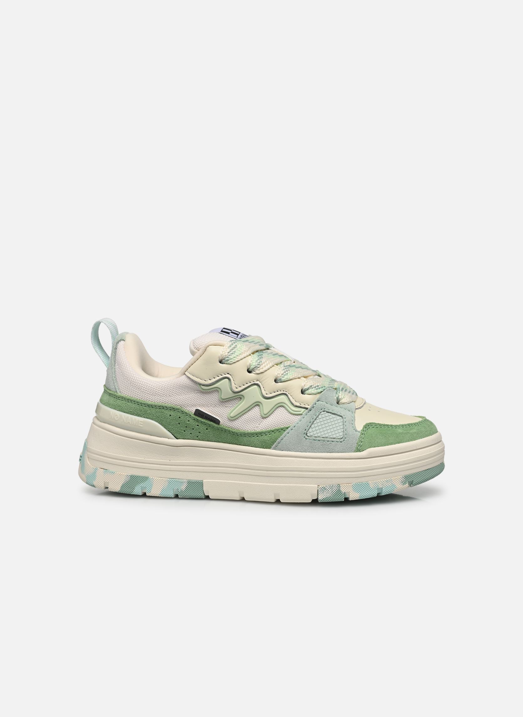 Sneakers Nollie Milkshake dames groen No Name Sneakers Nollie Milkshake dames groen MINT/DOVE/DOVE