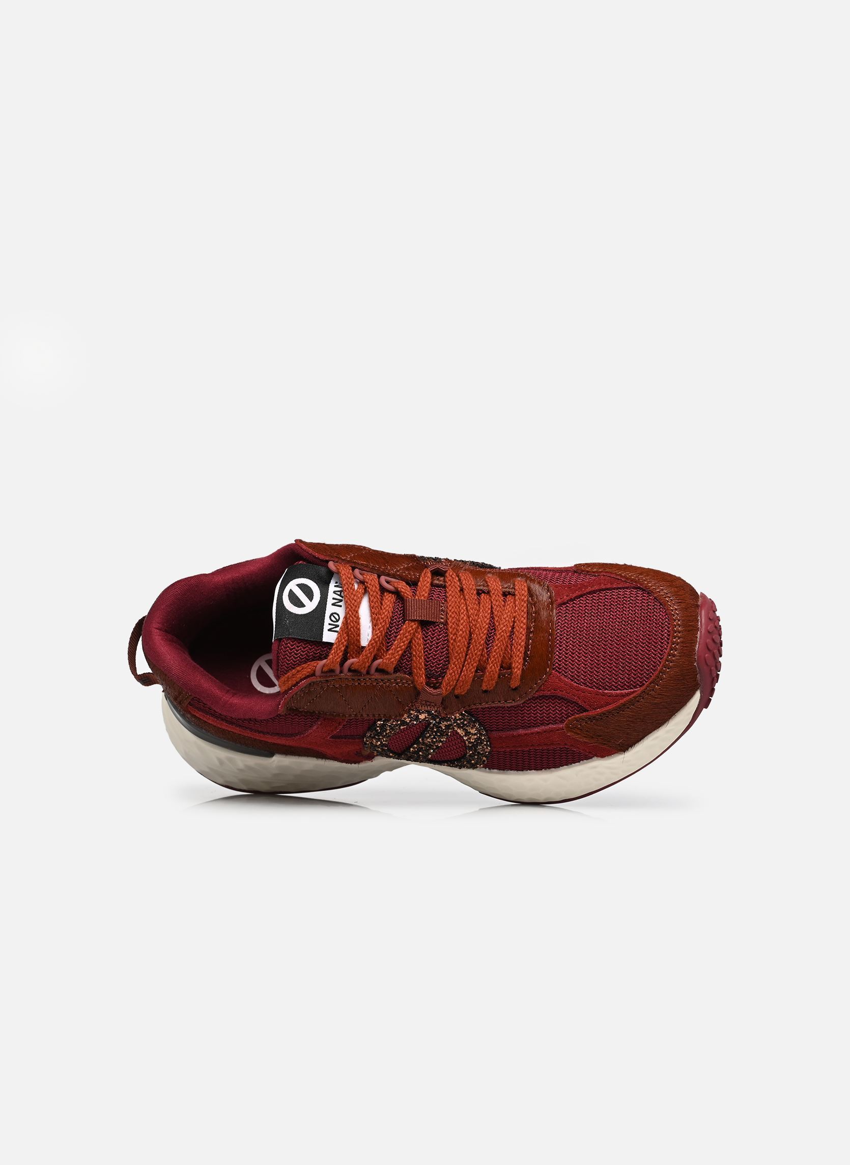 Lage sneakers Carter 2.0 Runner dames bordeaux No Name Lage sneakers Carter 2.0 Runner dames bordeaux BORDO/BORDO/BRONZE