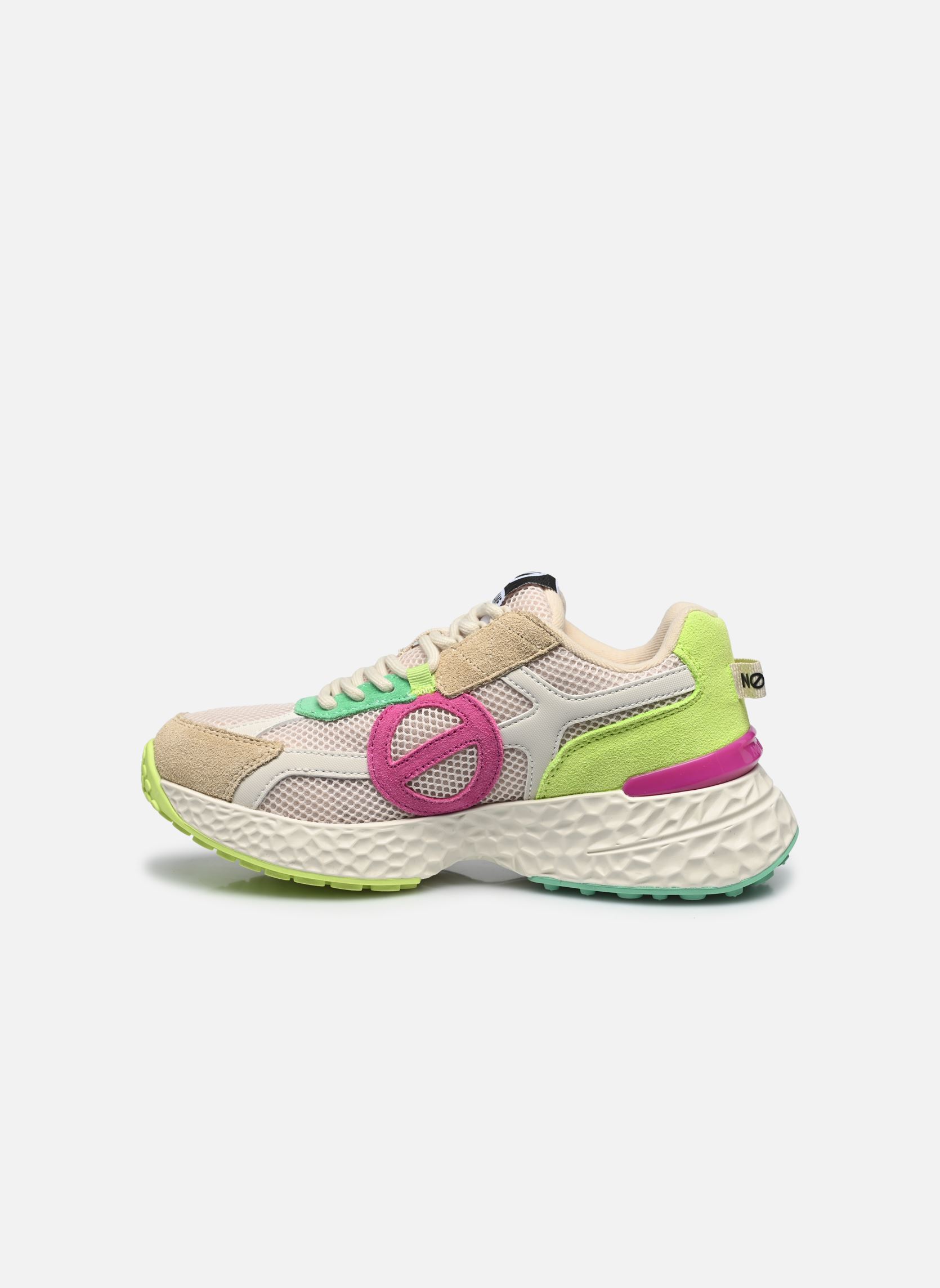 Baskets Carter 2.0 Runner femme multicolore No Name Baskets Carter 2.0 Runner femme multicolore MOIRE/MOIRE/FLUO FUXIA