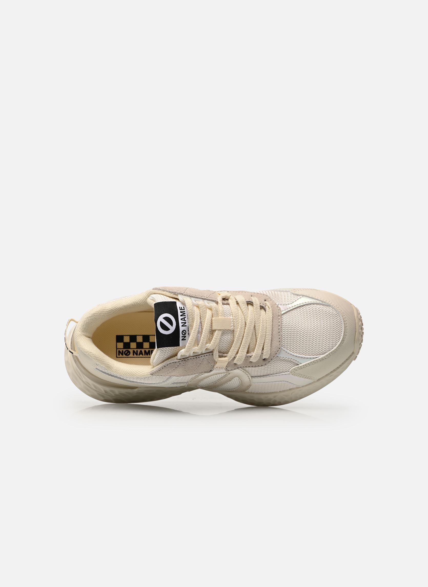 Sneakers Carter 2.0 Runner dames beige No Name Sneakers Carter 2.0 Runner dames beige DOVE/DOVE/DOVE