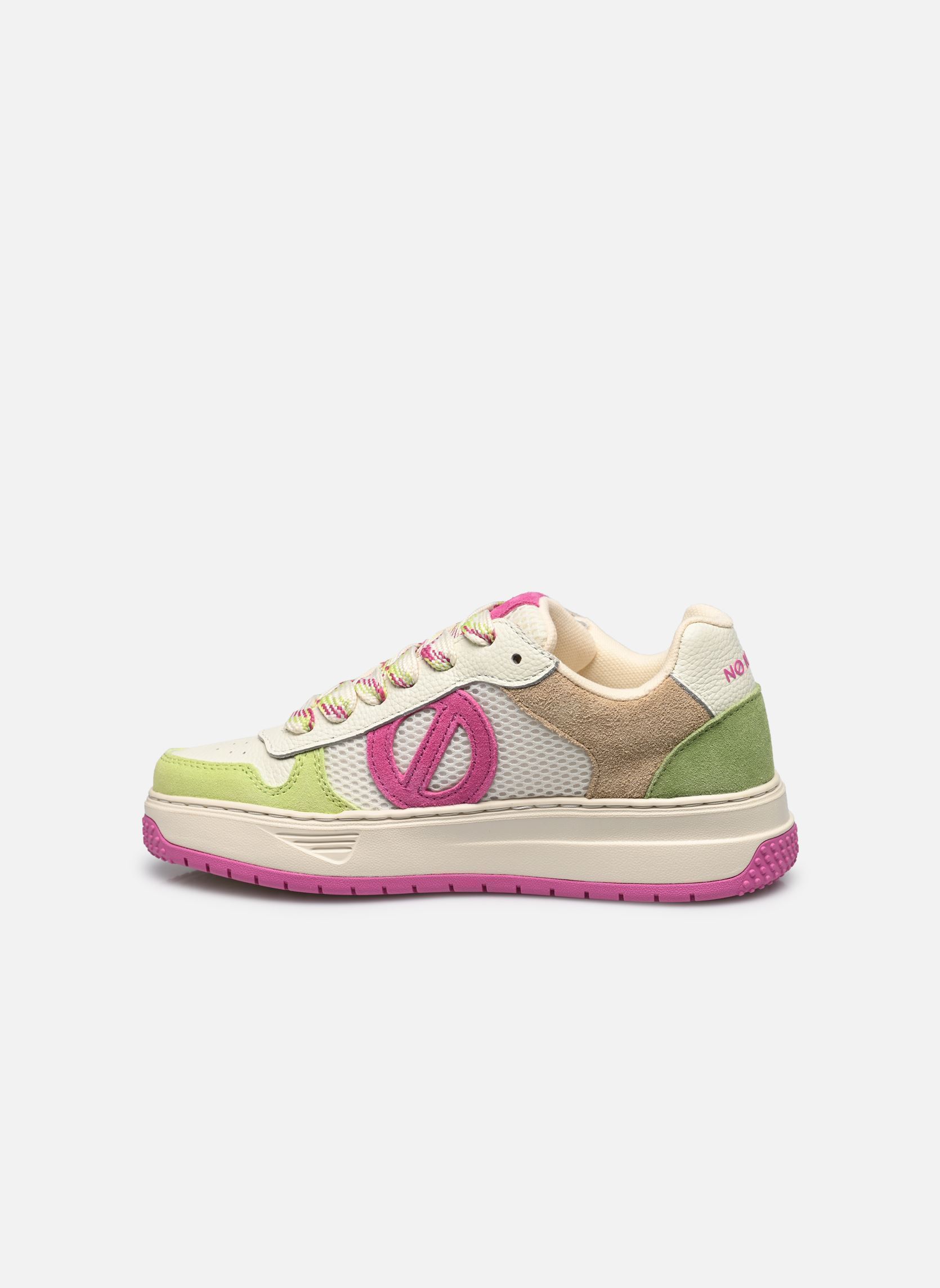 Baskets basses Alison Sneaker femme multicolore No Name Baskets basses Alison Sneaker femme multicolore LIME/DOVE/FUXIA