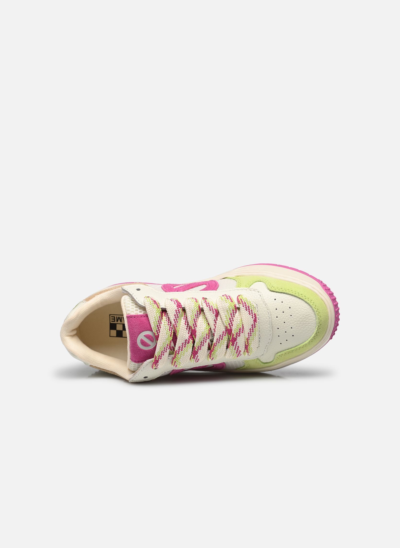 Baskets basses Alison Sneaker femme multicolore No Name Baskets basses Alison Sneaker femme multicolore LIME/DOVE/FUXIA