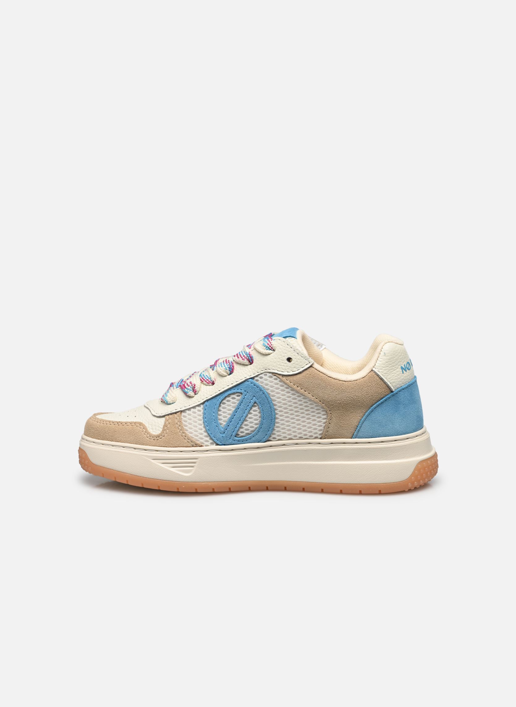 Niedrige Sneaker Alison Sneaker damen mehrfarbig No Name Niedrige Sneaker Alison Sneaker damen mehrfarbig IVOIRE/DOVE/FLUO BLUE