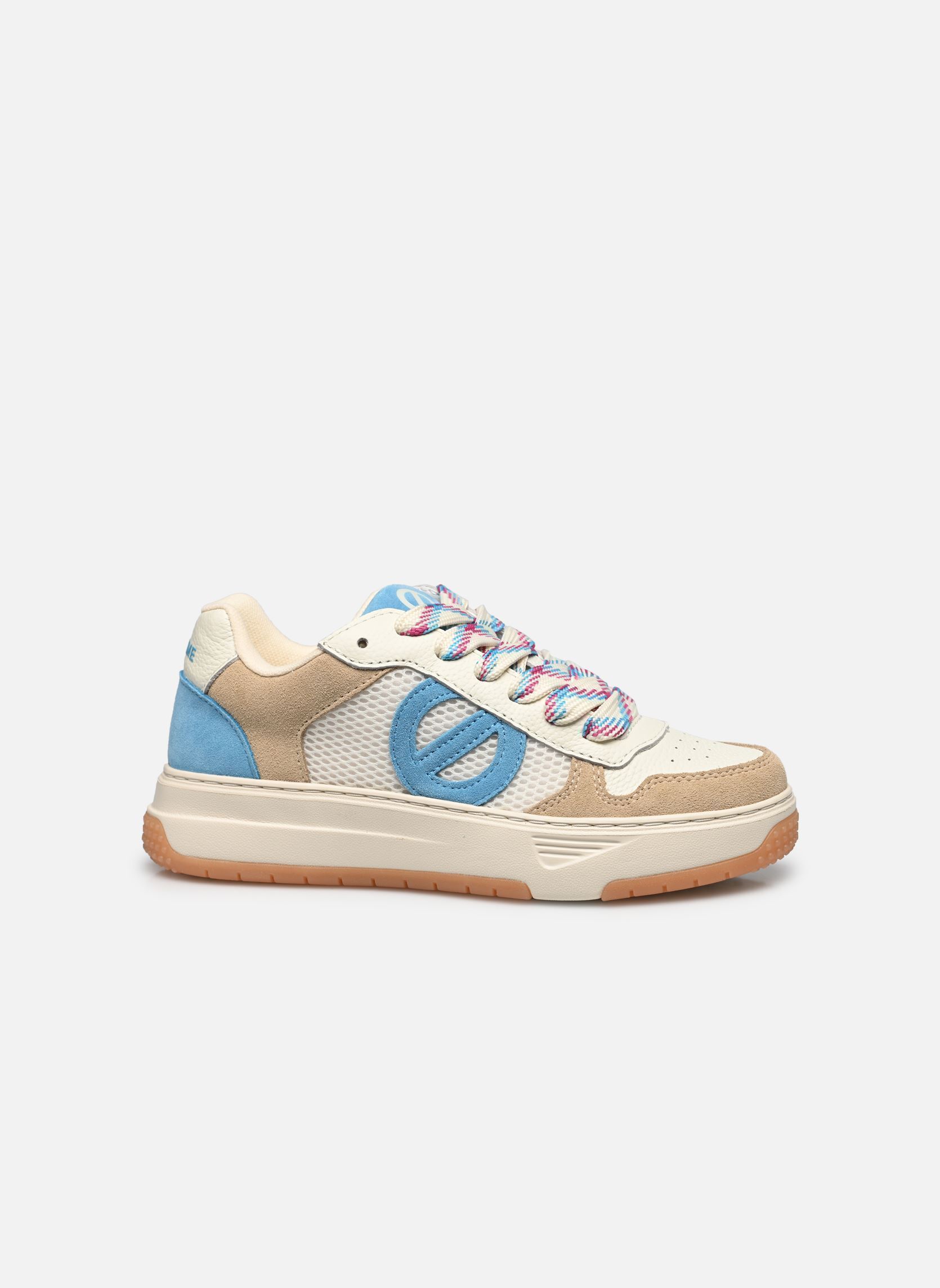 Niedrige Sneaker Alison Sneaker damen mehrfarbig No Name Niedrige Sneaker Alison Sneaker damen mehrfarbig IVOIRE/DOVE/FLUO BLUE