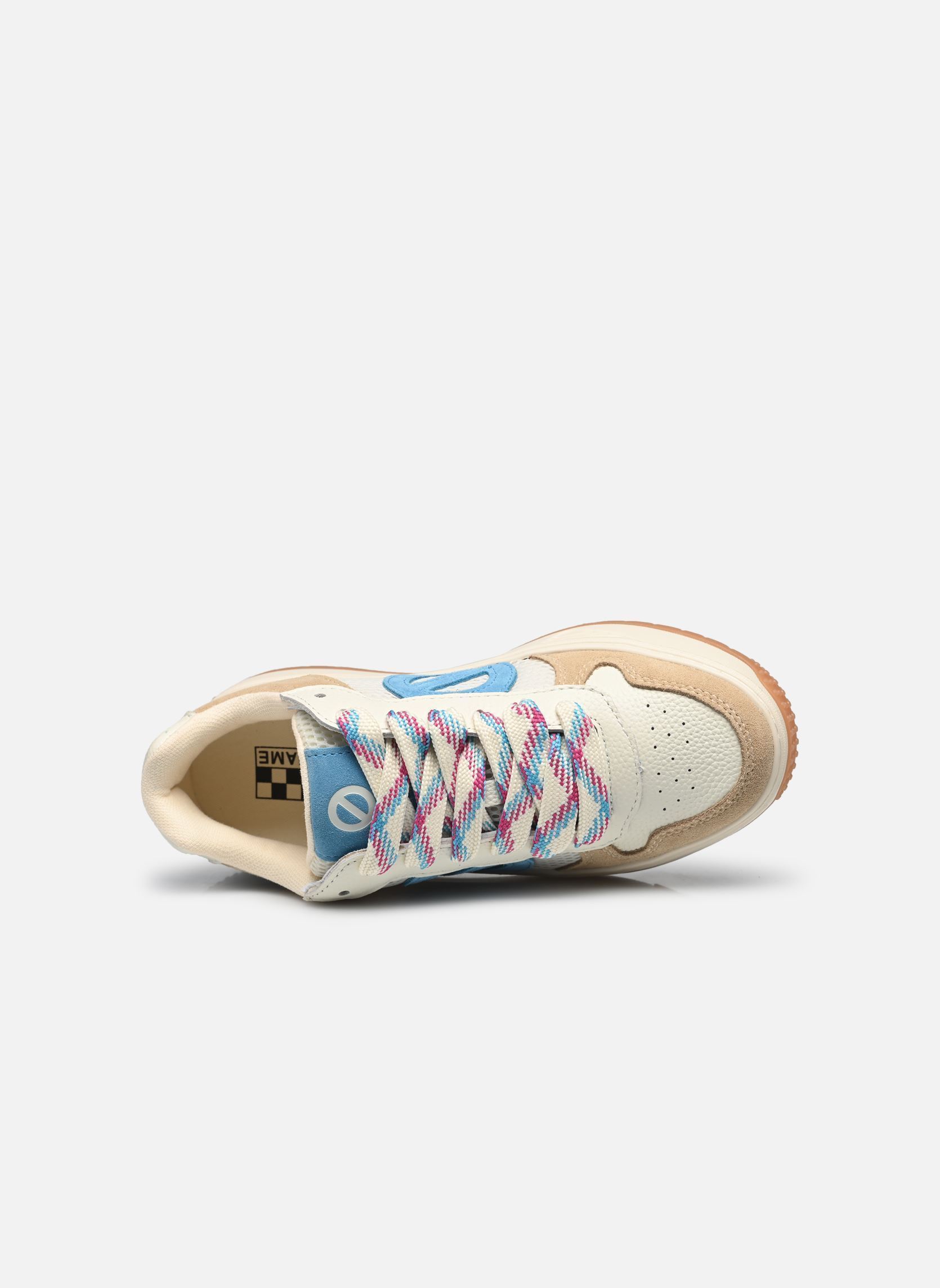 Niedrige Sneaker Alison Sneaker damen mehrfarbig No Name Niedrige Sneaker Alison Sneaker damen mehrfarbig IVOIRE/DOVE/FLUO BLUE