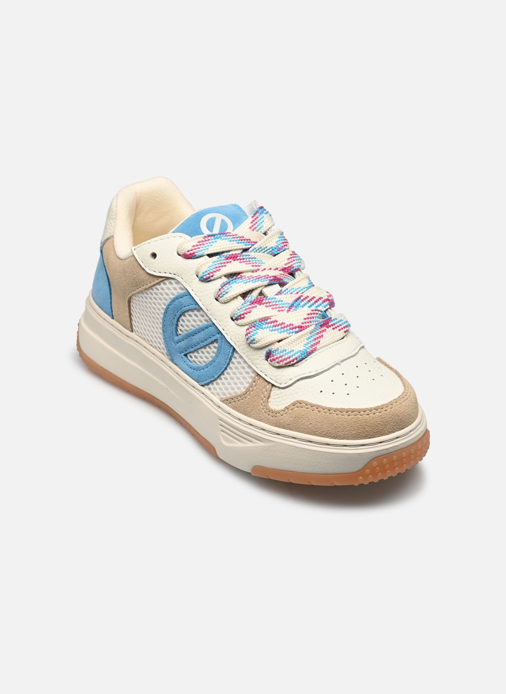 Niedrige Sneaker Alison Sneaker damen mehrfarbig No Name Niedrige Sneaker Alison Sneaker damen mehrfarbig IVOIRE/DOVE/FLUO BLUE