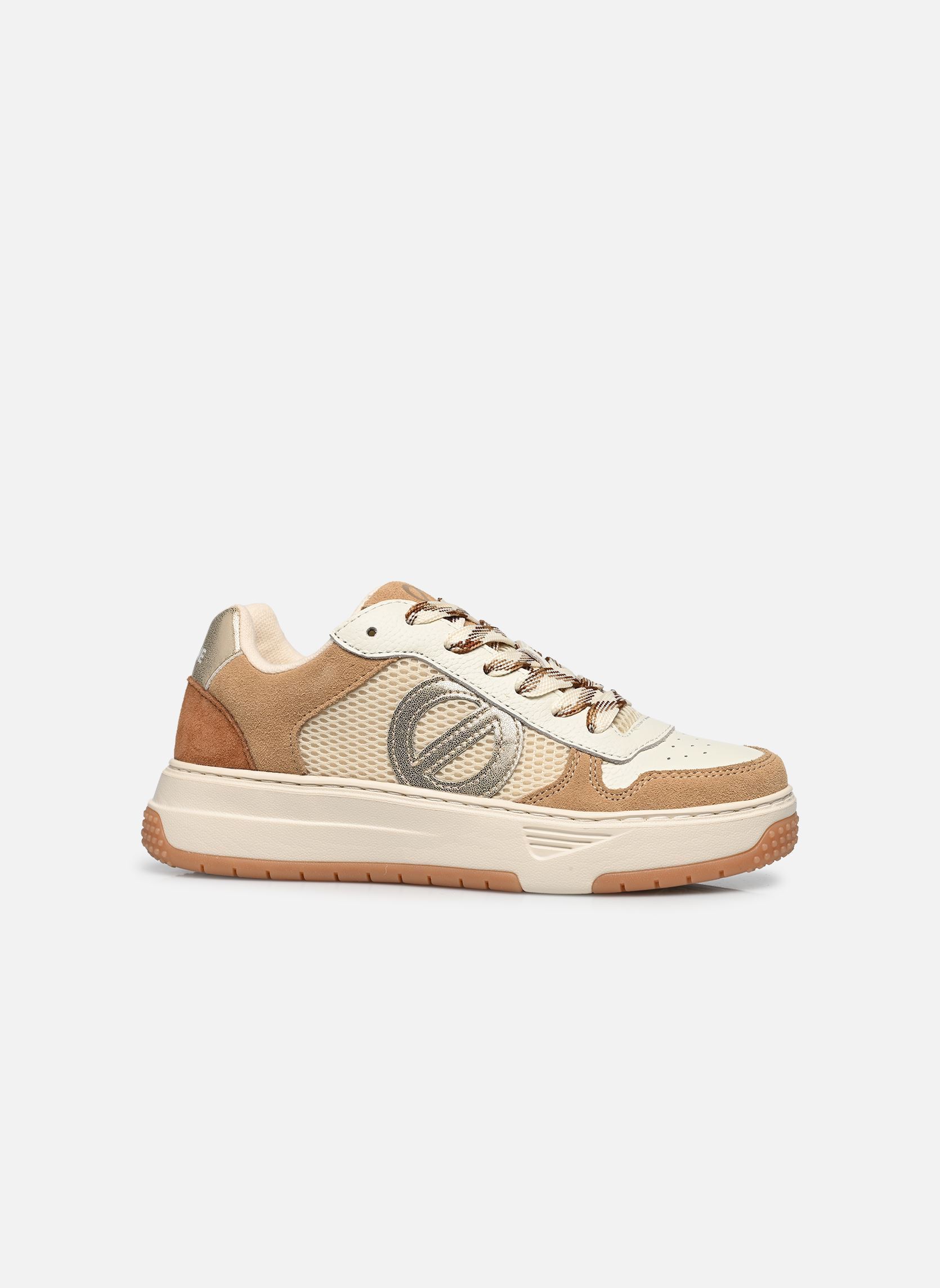 Baskets basses Alison Sneaker femme marron No Name Baskets basses Alison Sneaker femme marron NUTS/DOVE/DOVE