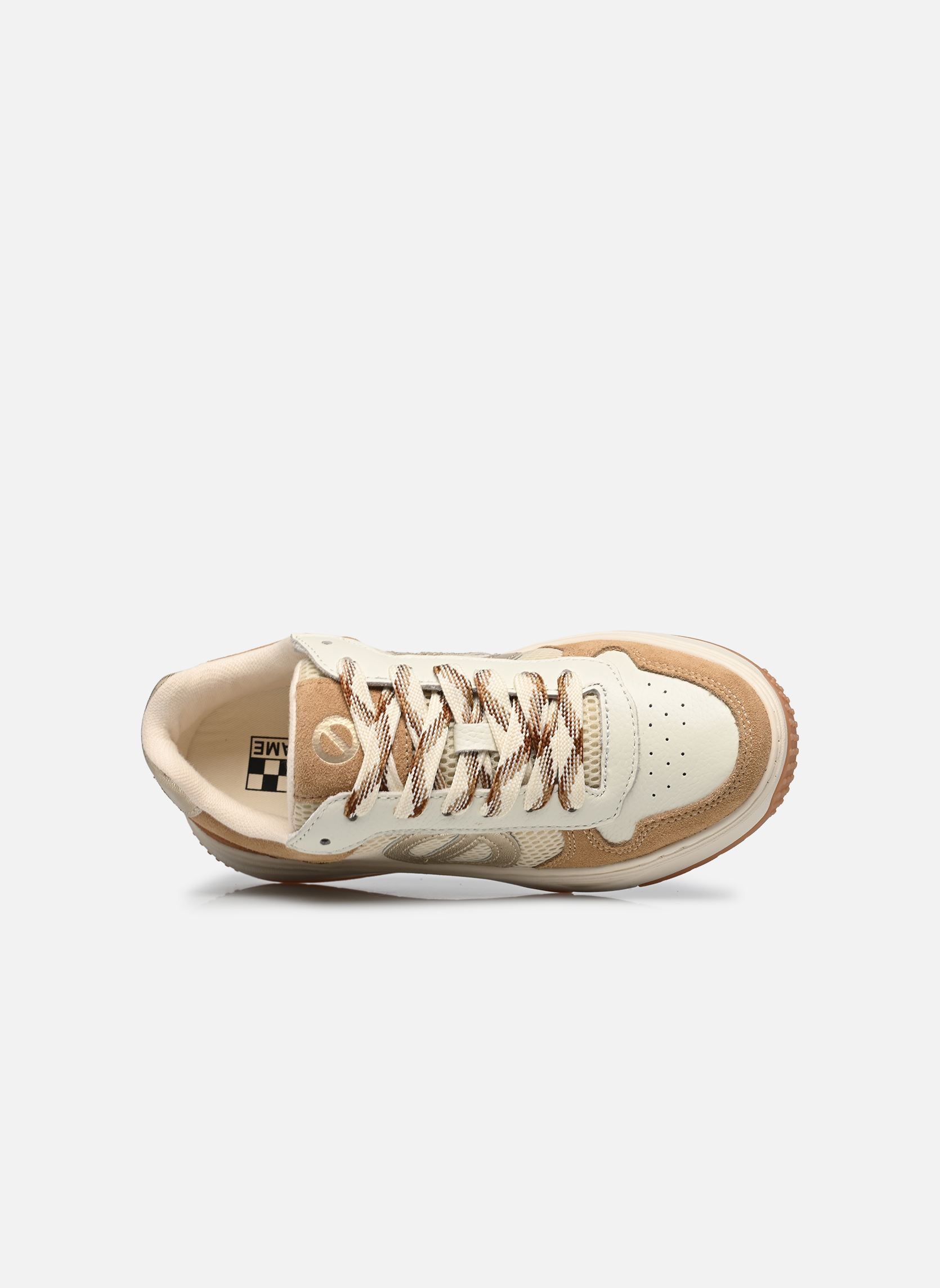 Baskets basses Alison Sneaker femme marron No Name Baskets basses Alison Sneaker femme marron NUTS/DOVE/DOVE