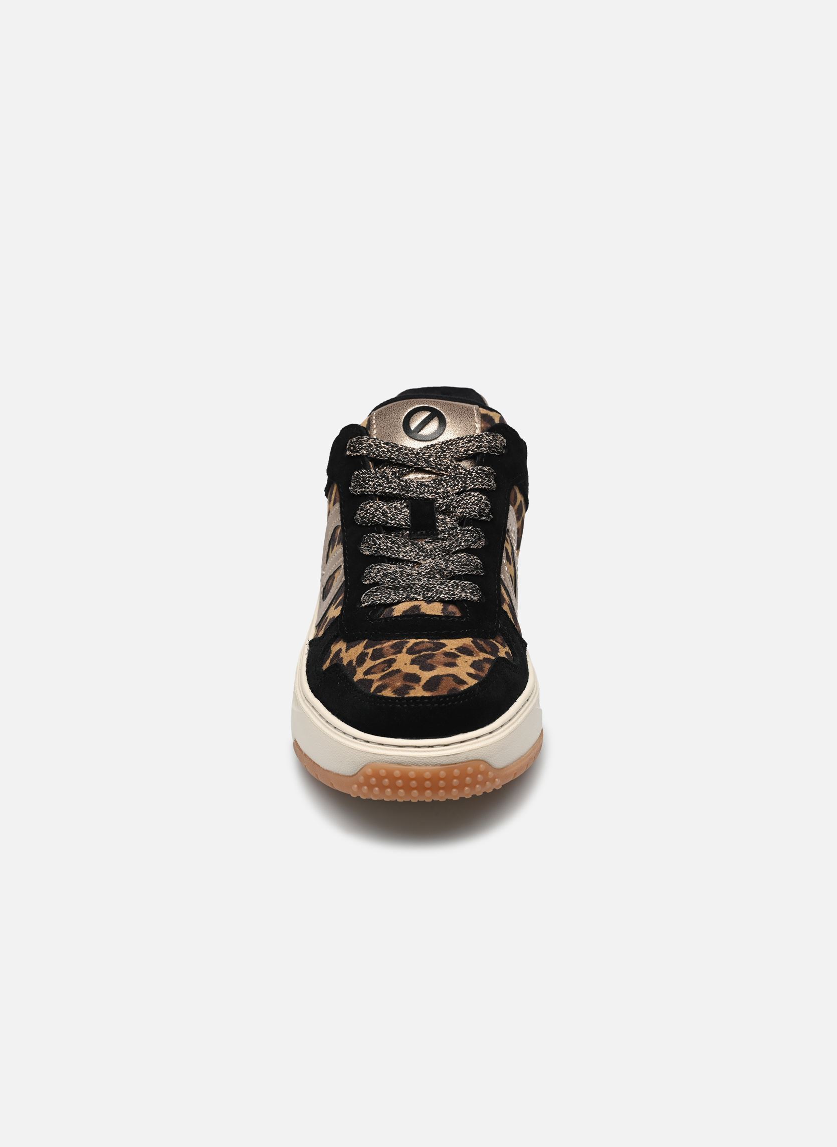 Baskets basses Alison Sneaker femme noir No Name Baskets basses Alison Sneaker femme noir BLACK/NATURAL/BRASS