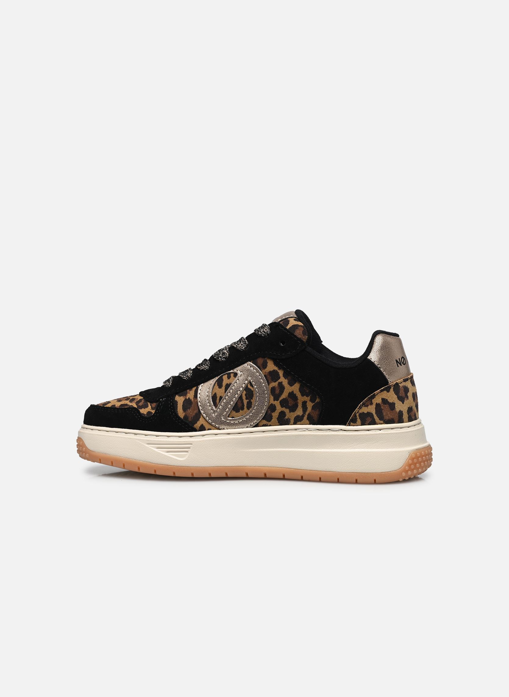 Baskets basses Alison Sneaker femme noir No Name Baskets basses Alison Sneaker femme noir BLACK/NATURAL/BRASS