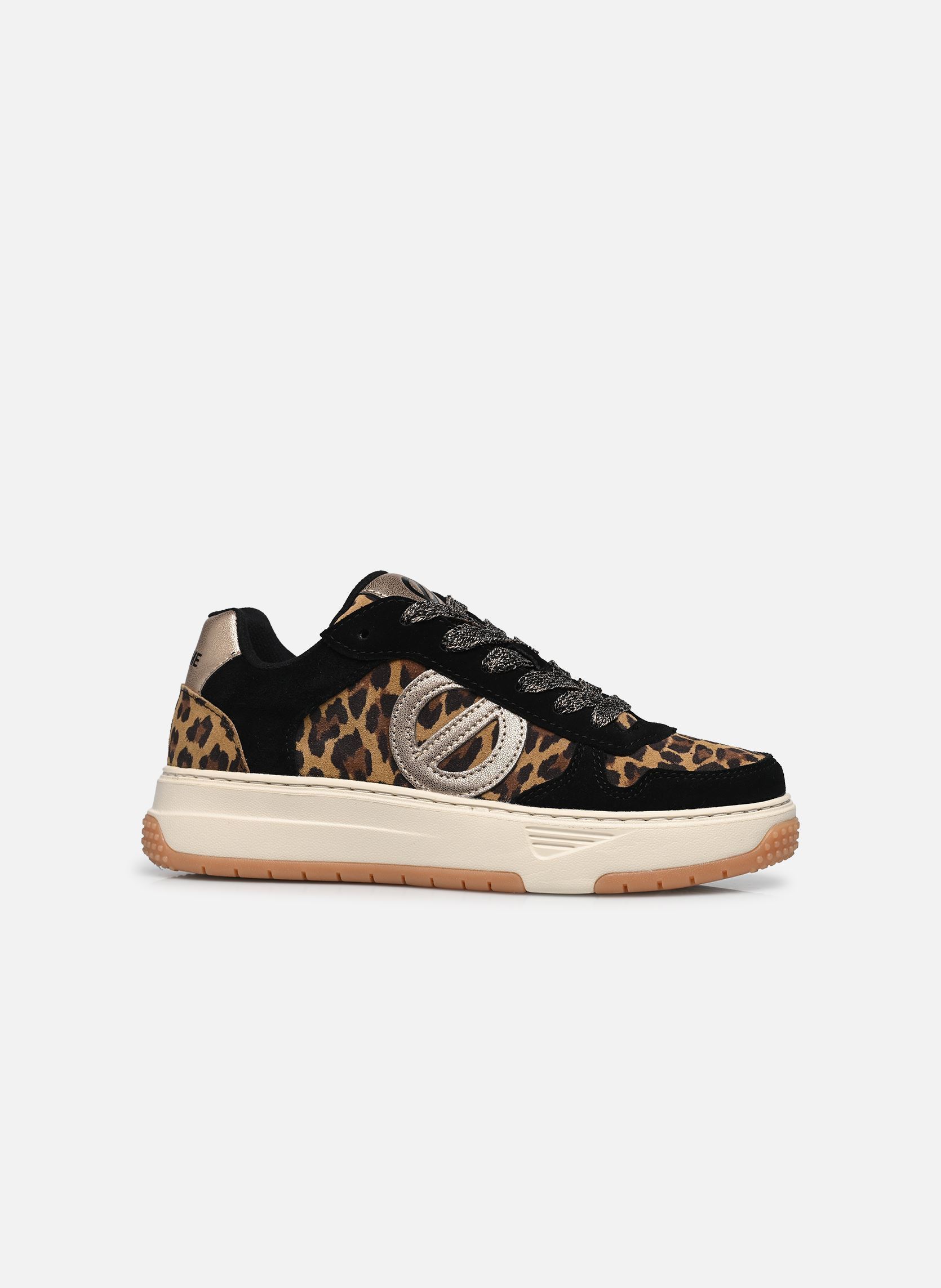 Baskets basses Alison Sneaker femme noir No Name Baskets basses Alison Sneaker femme noir BLACK/NATURAL/BRASS