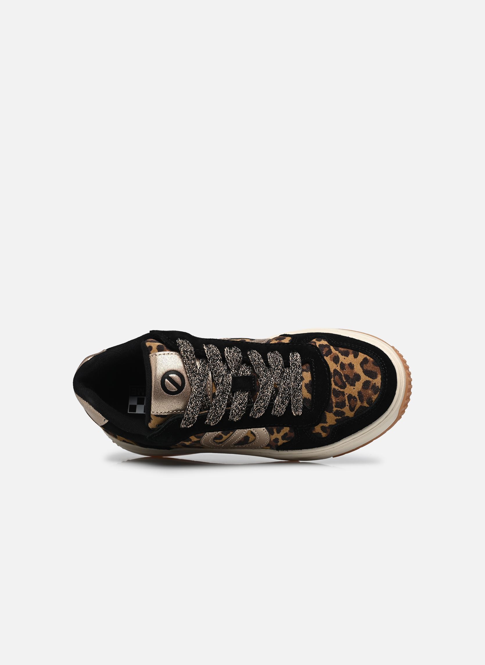Baskets basses Alison Sneaker femme noir No Name Baskets basses Alison Sneaker femme noir BLACK/NATURAL/BRASS