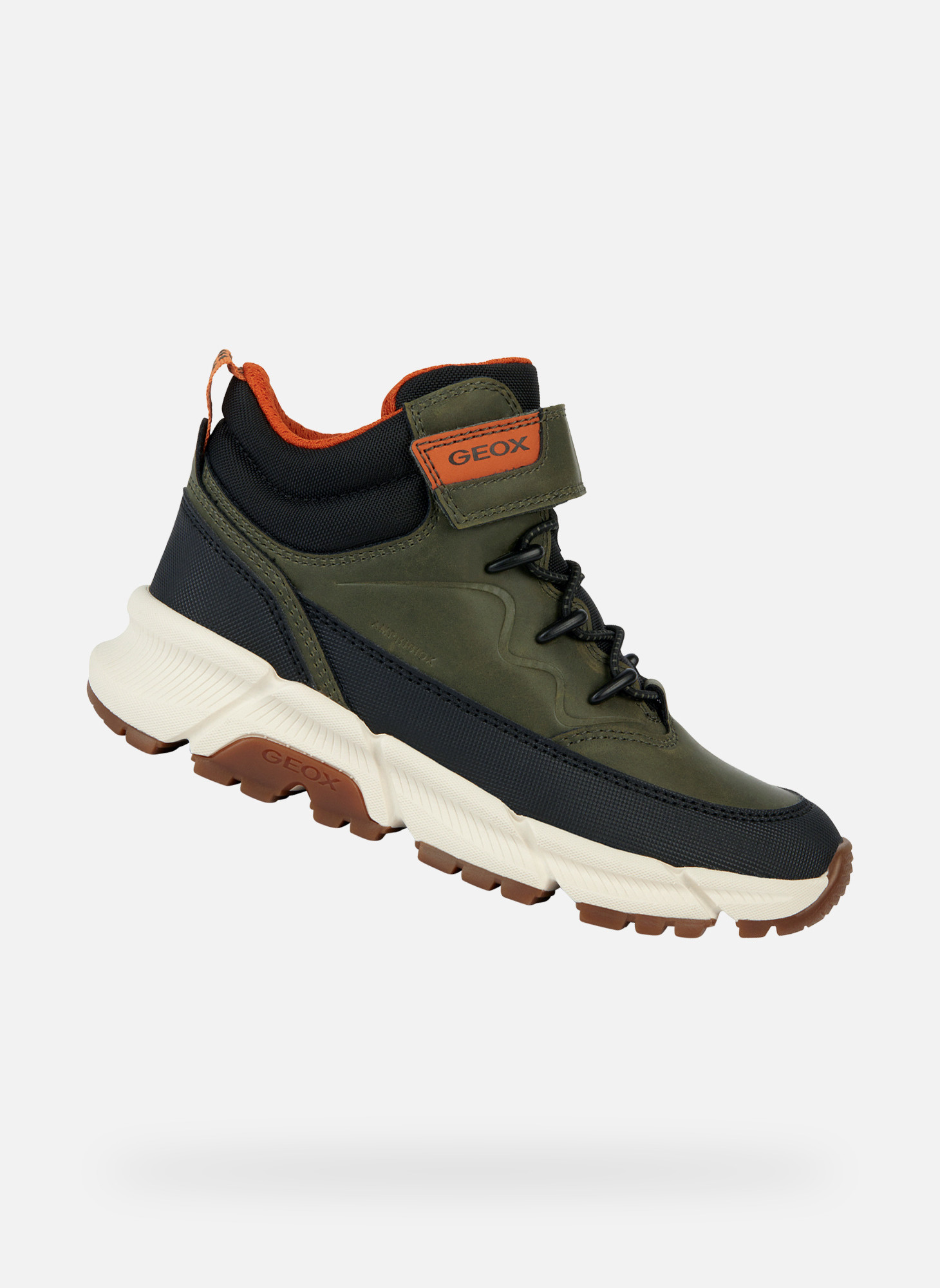 Baskets basses FLEXYPER PLUS BOY garçon vert Geox Baskets basses FLEXYPER PLUS BOY garçon vert Vert