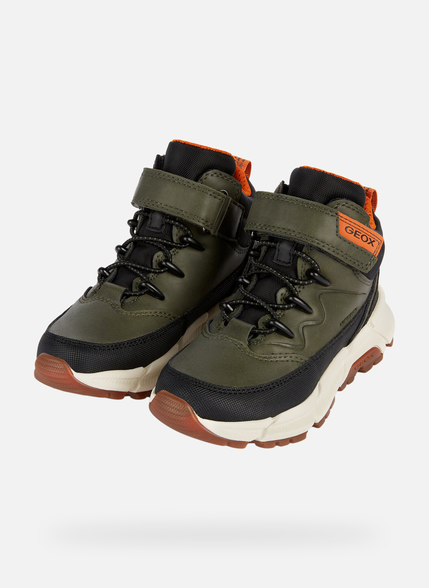 Baskets basses FLEXYPER PLUS BOY garçon vert Geox Baskets basses FLEXYPER PLUS BOY garçon vert Vert