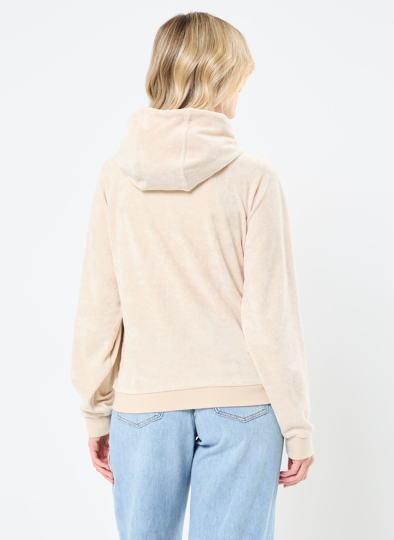 Sweaters met rits ANEMONE dames beige JOTT Sweaters met rits ANEMONE dames beige BLEACHED SAND
