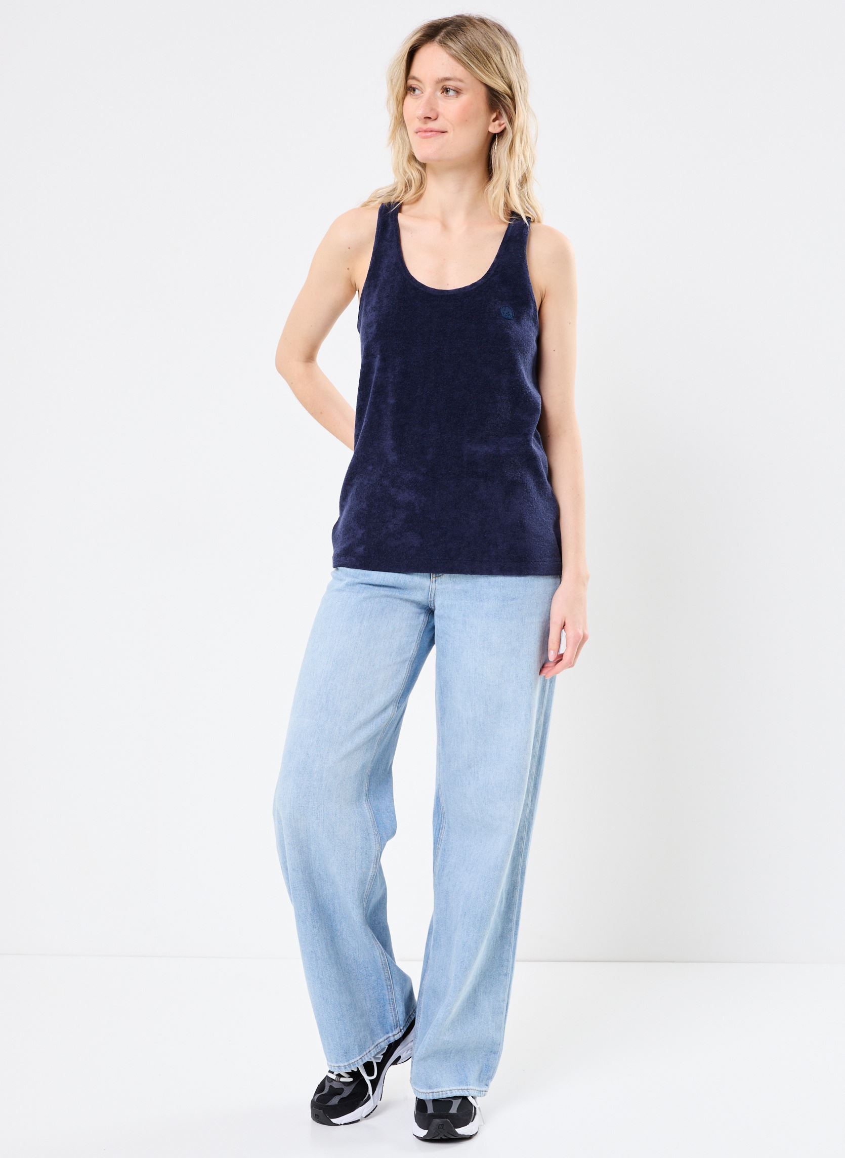 Débardeurs MARGARITA femme bleu JOTT Débardeurs MARGARITA femme bleu NAVY