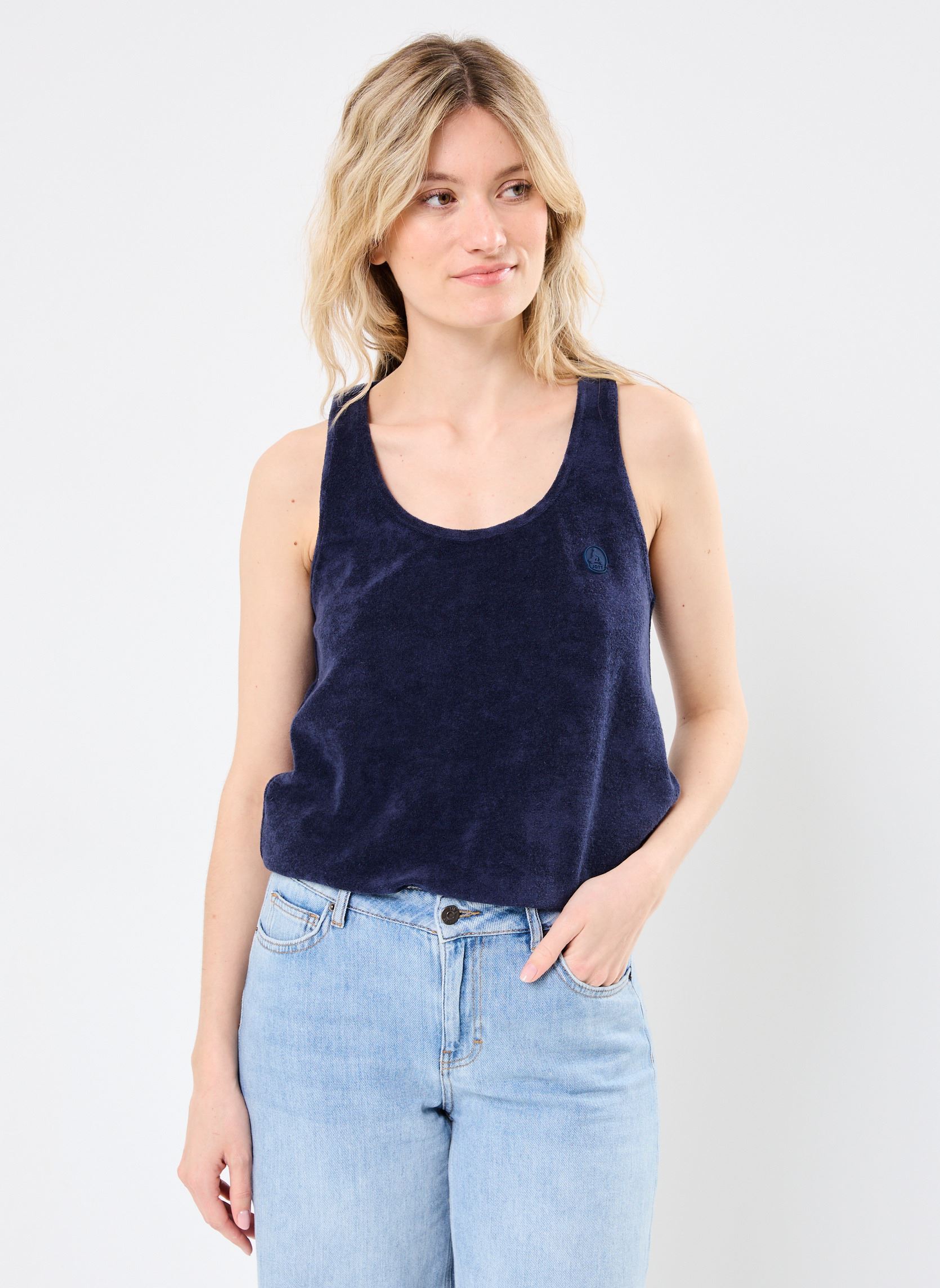 Débardeurs MARGARITA femme bleu JOTT Débardeurs MARGARITA femme bleu NAVY