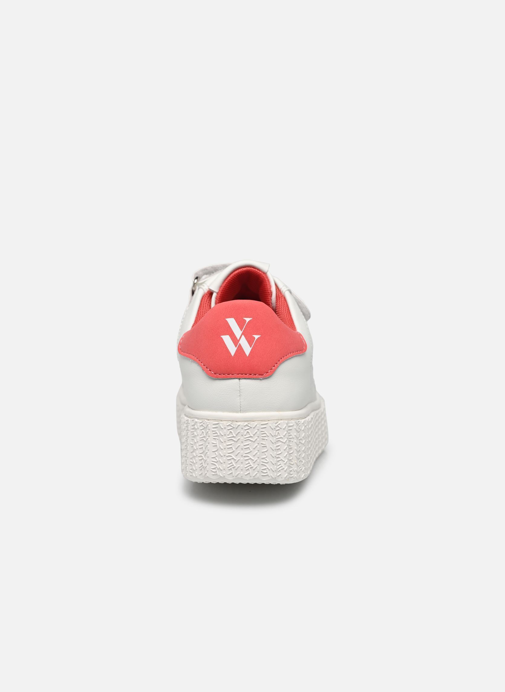 Baskets Sansa femme blanc Vanessa Wu Baskets Sansa femme blanc Argent