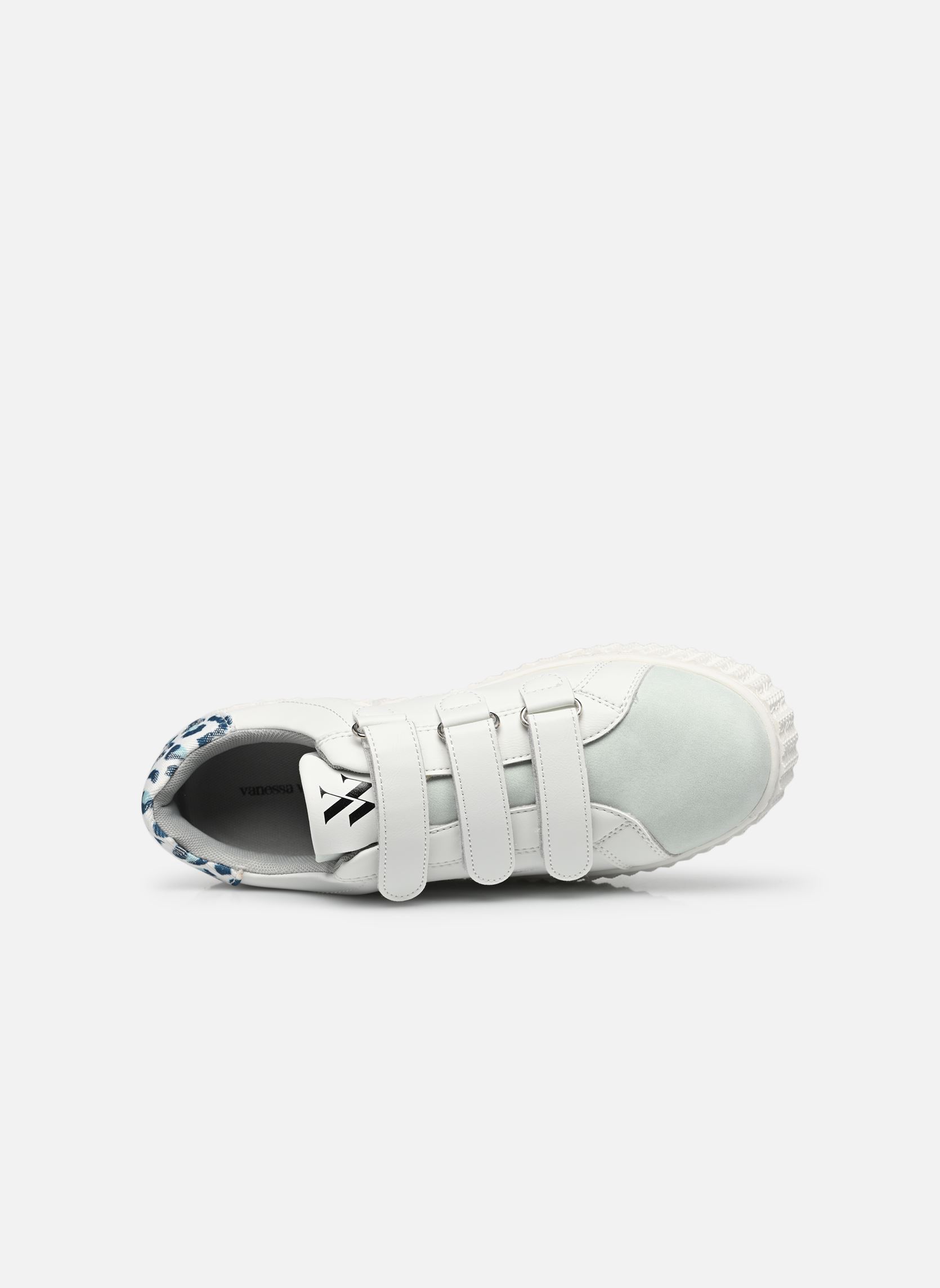 Baskets Opaline femme multicolore Vanessa Wu Baskets Opaline femme multicolore Bleu clair