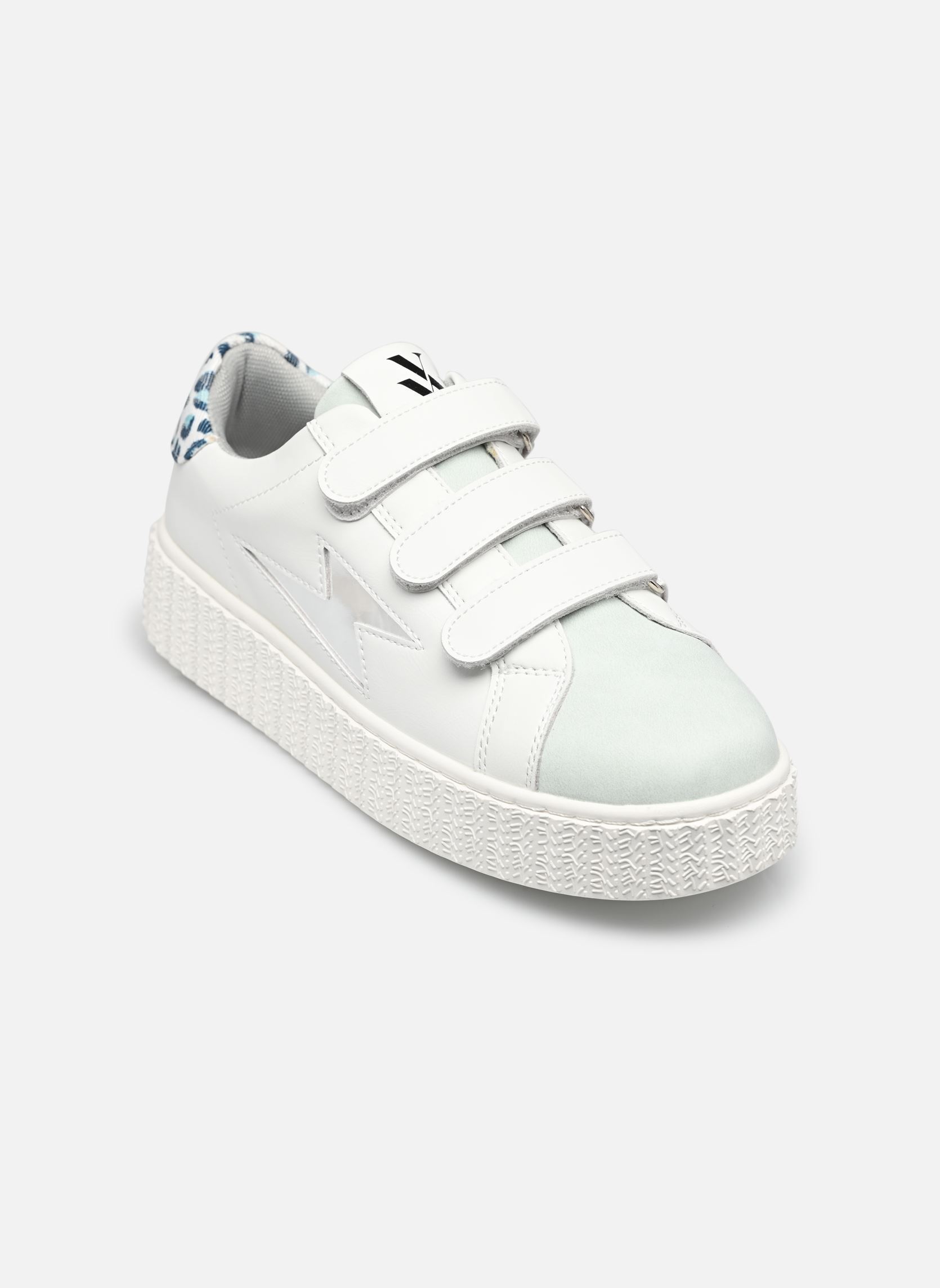 Baskets Opaline femme multicolore Vanessa Wu Baskets Opaline femme multicolore Bleu clair