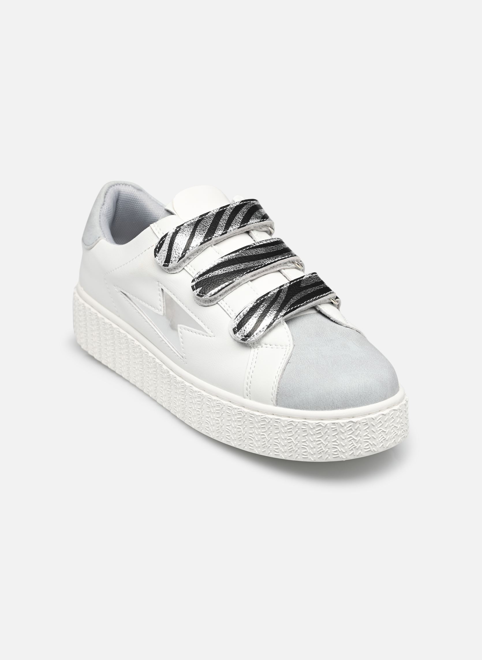 Baskets Opaline femme multicolore Vanessa Wu Baskets Opaline femme multicolore Gris