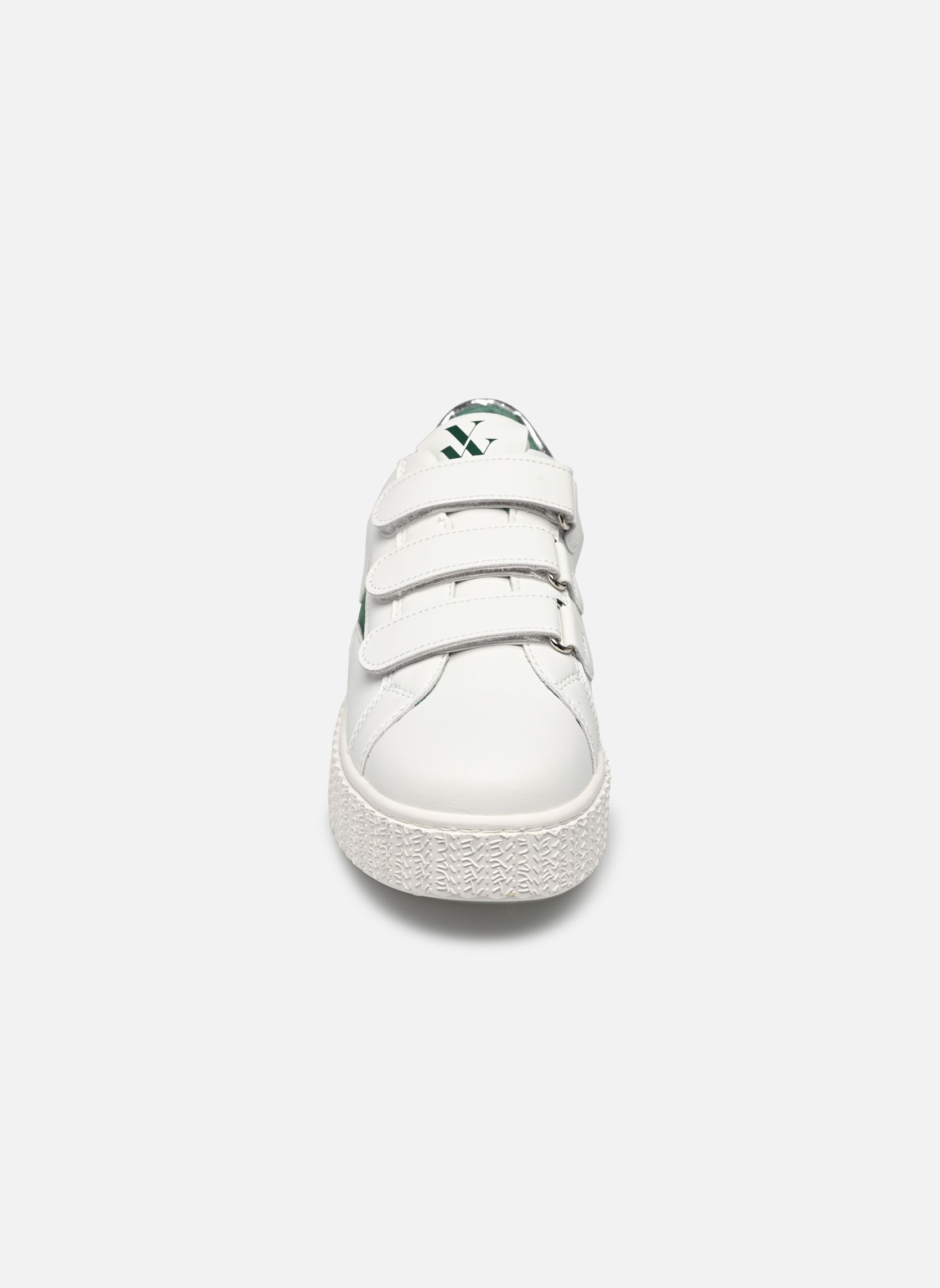 Sneakers Virginie dames wit Vanessa Wu Sneakers Virginie dames wit Vert