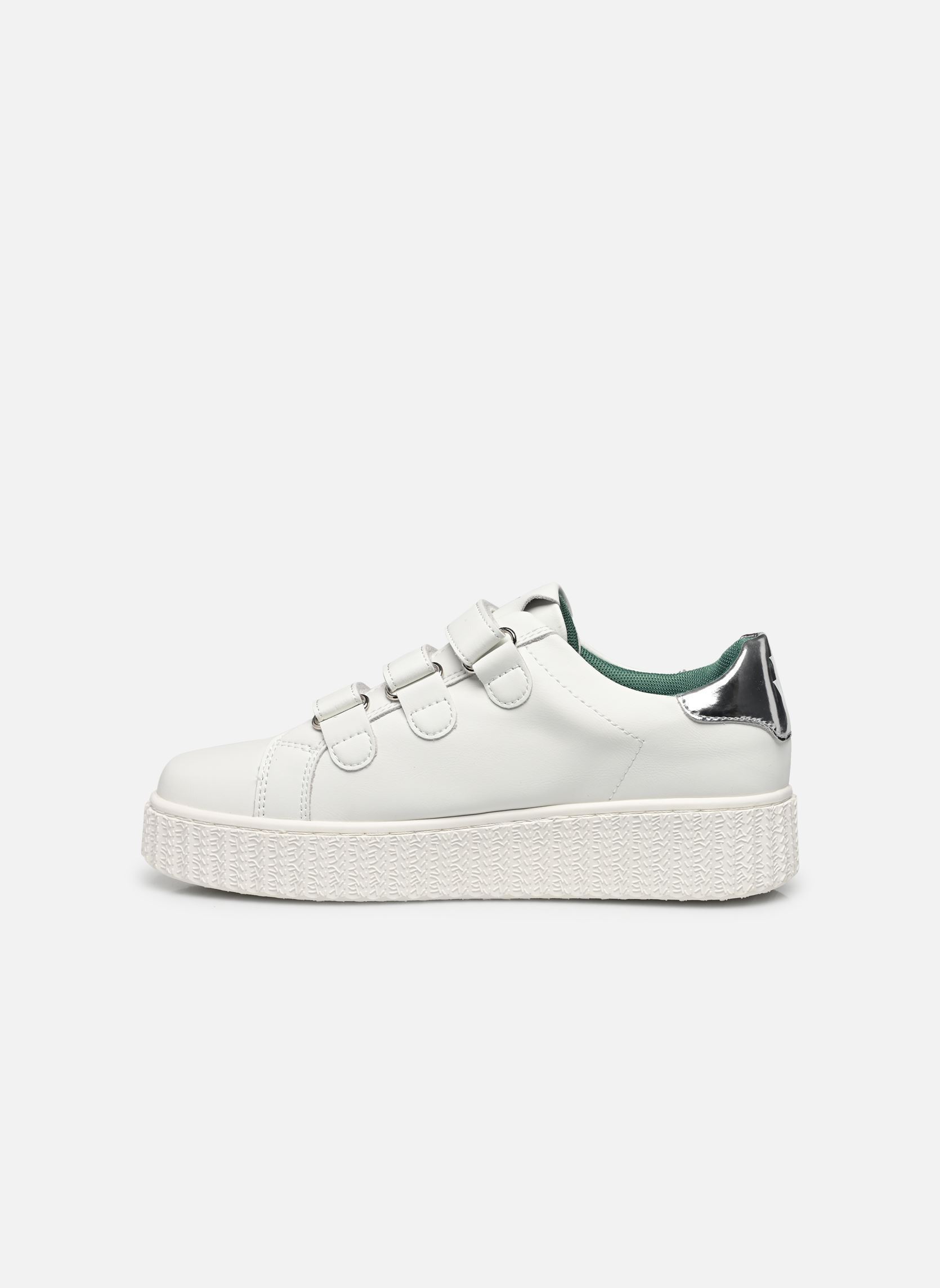 Sneakers Virginie dames wit Vanessa Wu Sneakers Virginie dames wit Vert