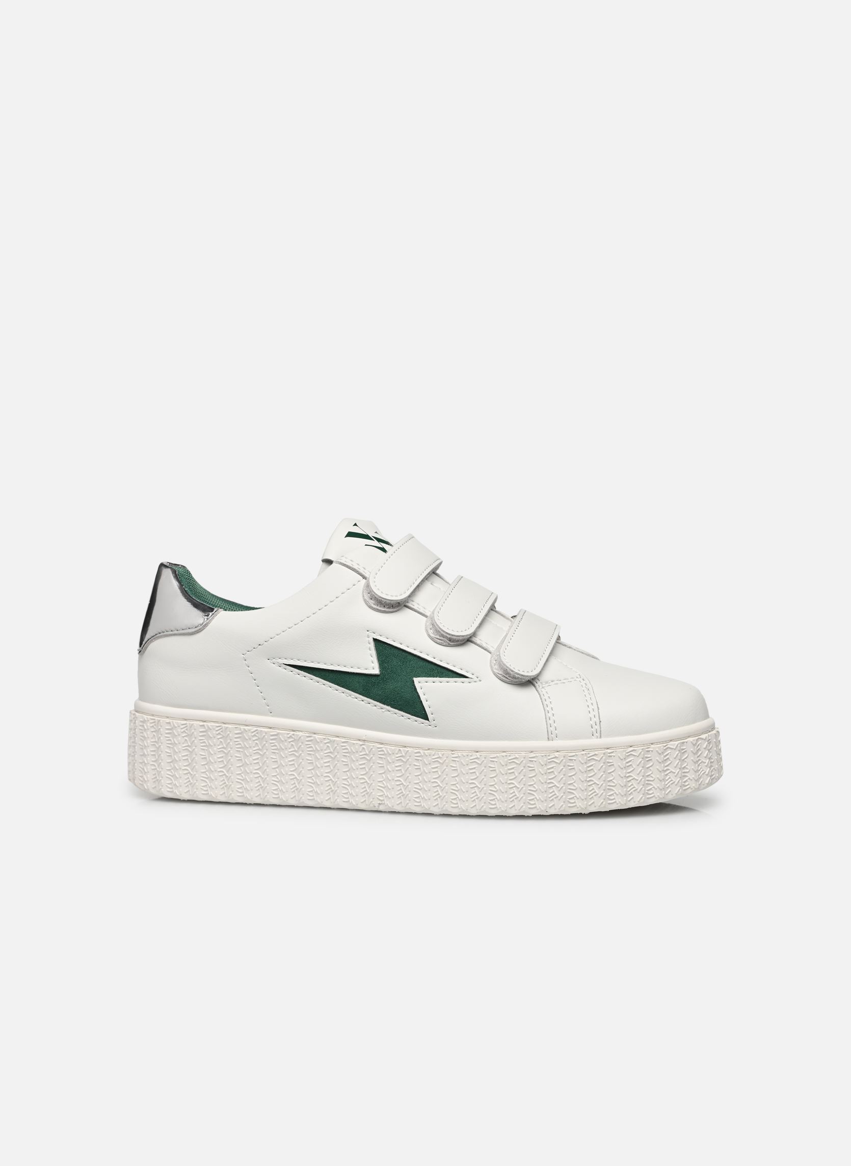 Sneakers Virginie dames wit Vanessa Wu Sneakers Virginie dames wit Vert