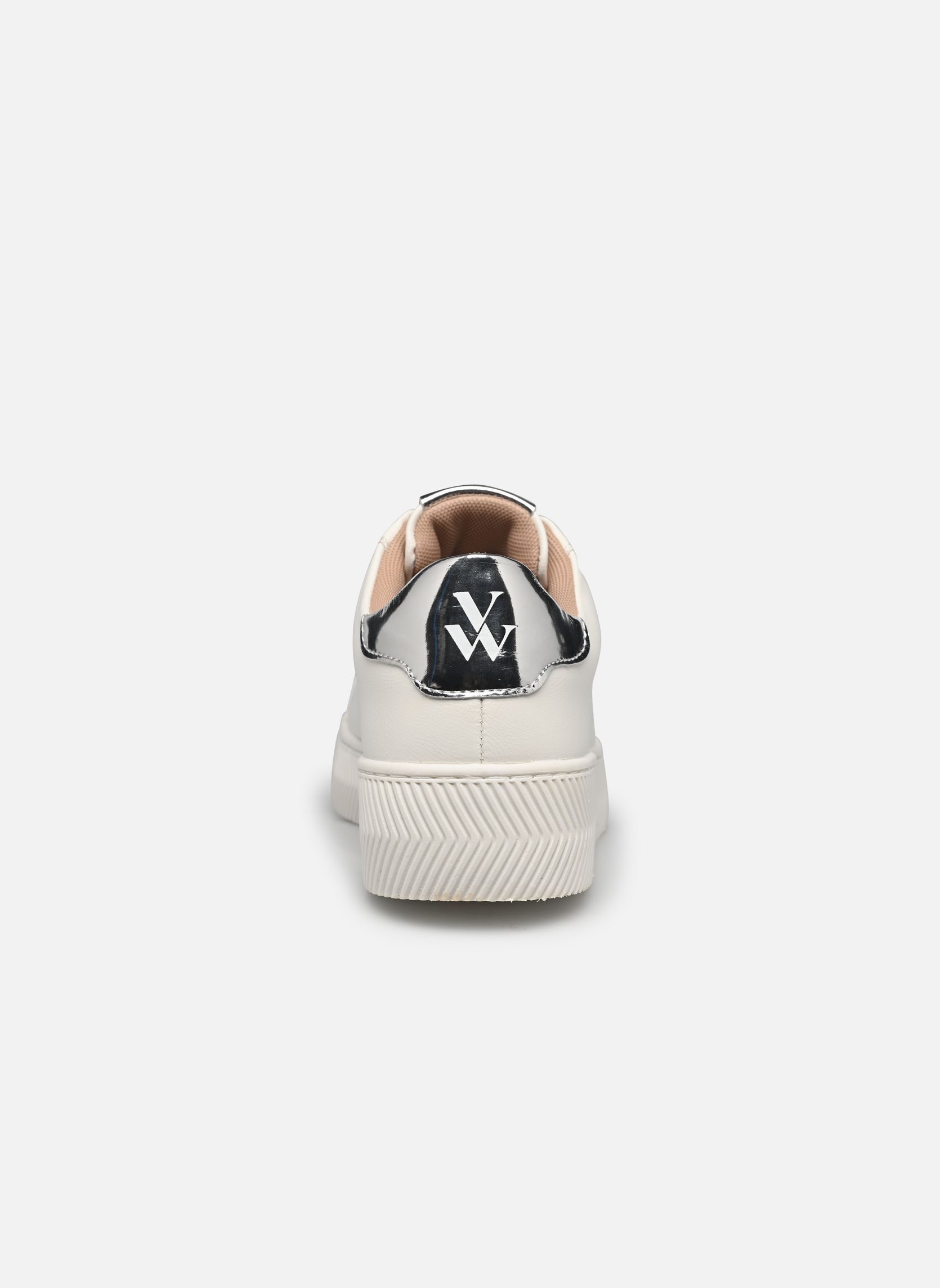 Baskets Liz femme blanc Vanessa Wu Baskets Liz femme blanc Bleu Electrique