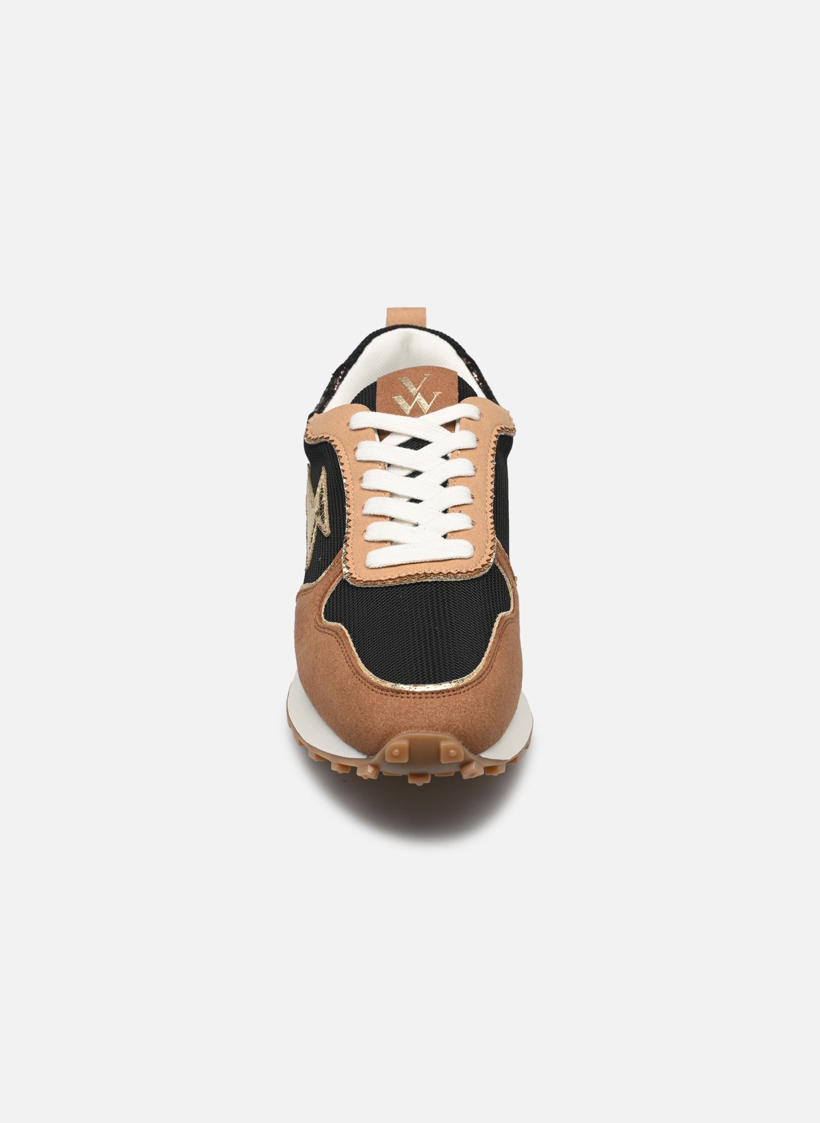 Baskets Lunelle femme noir Vanessa Wu Baskets Lunelle femme noir Camel