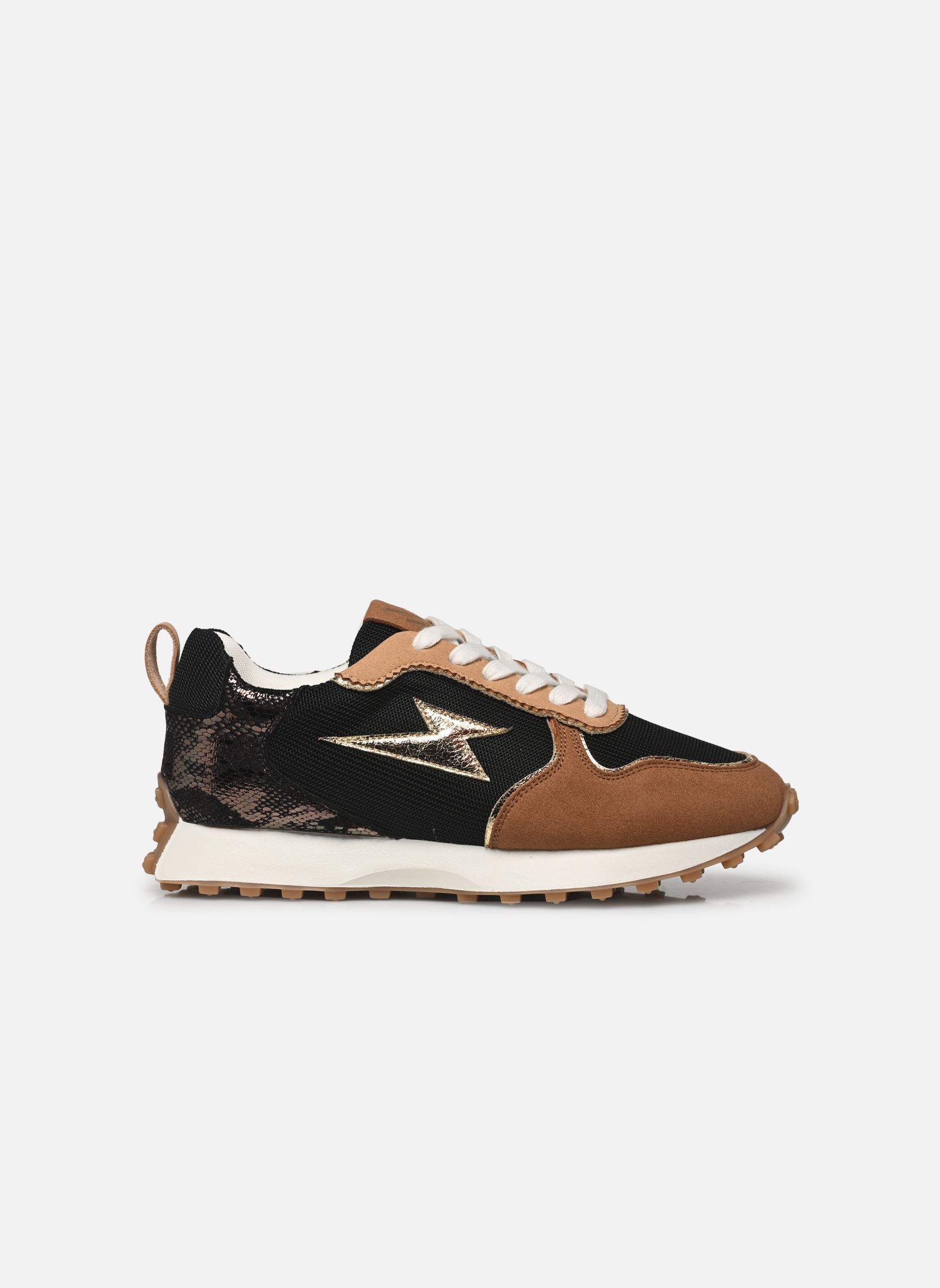 Baskets Lunelle femme noir Vanessa Wu Baskets Lunelle femme noir Camel