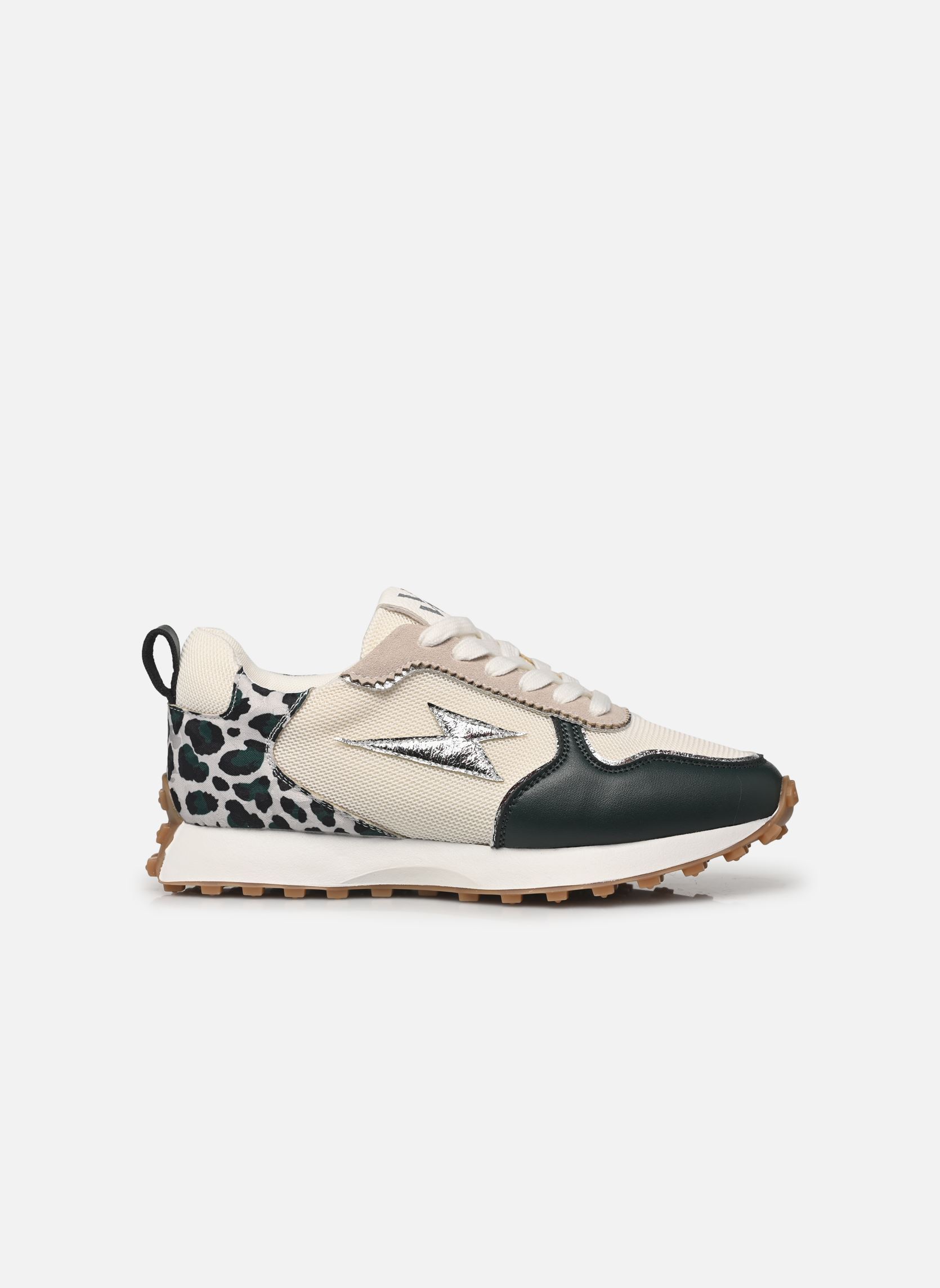 Baskets Lunelle femme multicolore Vanessa Wu Baskets Lunelle femme multicolore Vert