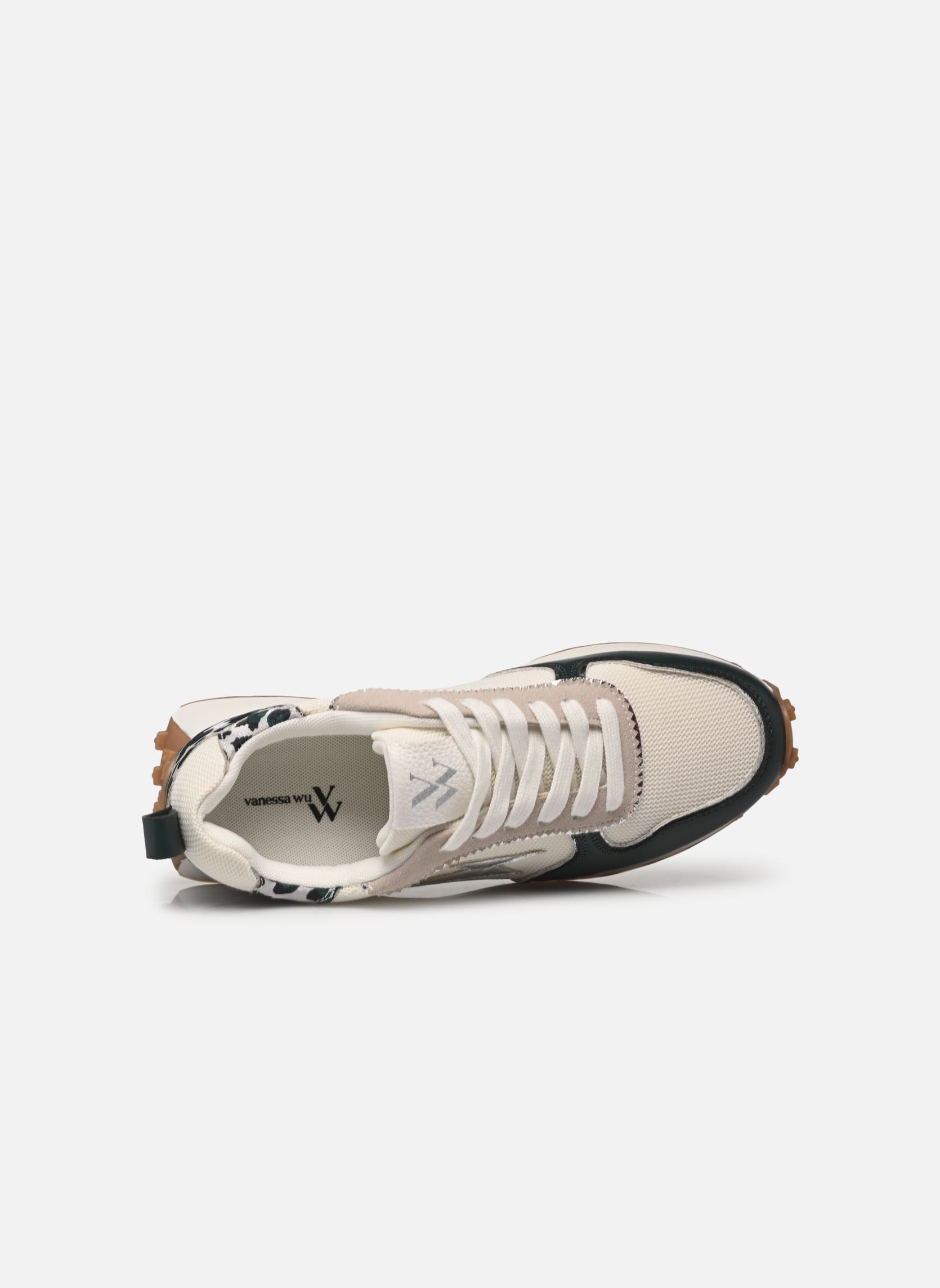 Baskets Lunelle femme multicolore Vanessa Wu Baskets Lunelle femme multicolore Vert