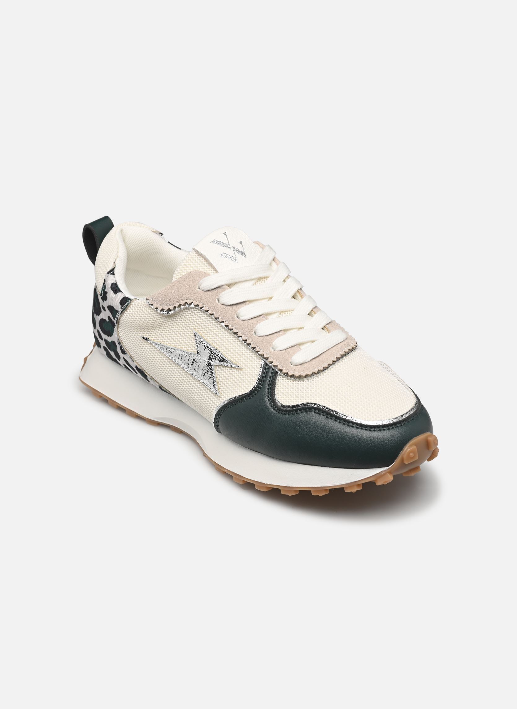 Baskets Lunelle femme multicolore Vanessa Wu Baskets Lunelle femme multicolore Vert