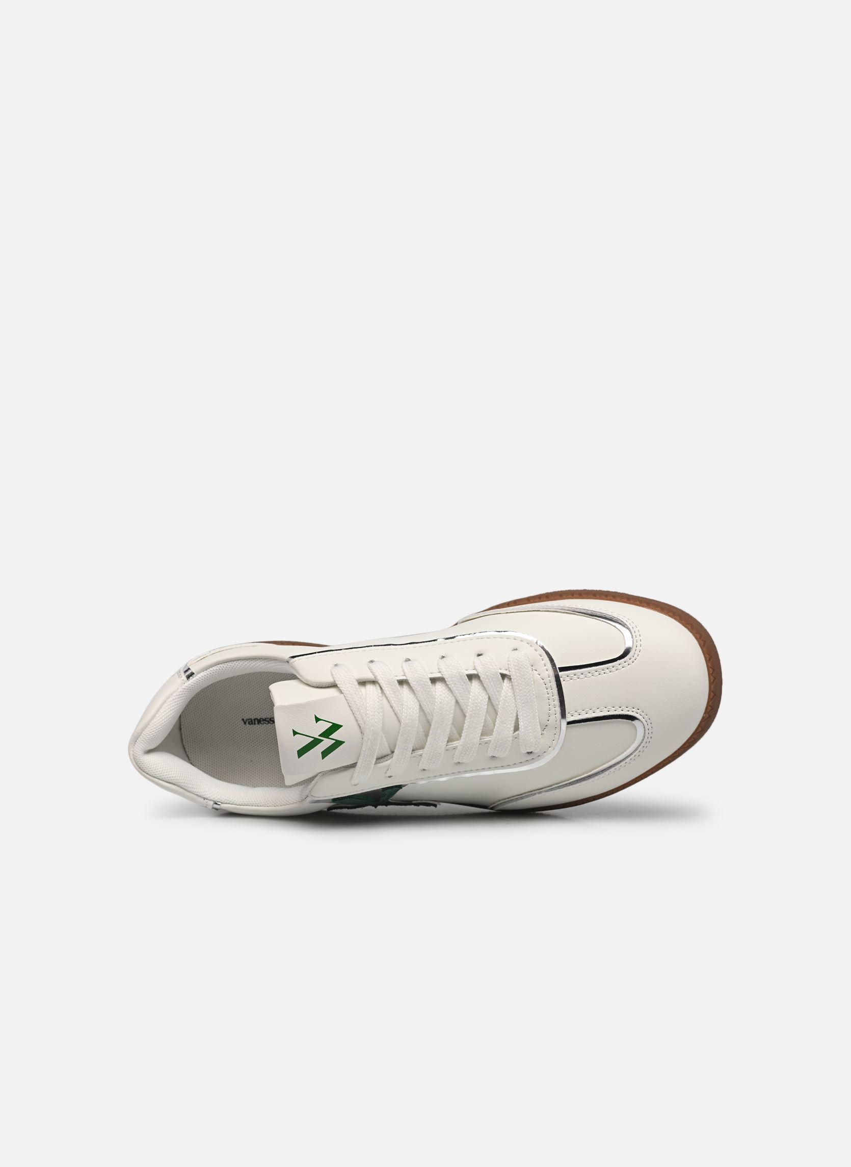 Baskets Charlize femme blanc Vanessa Wu Baskets Charlize femme blanc Vert