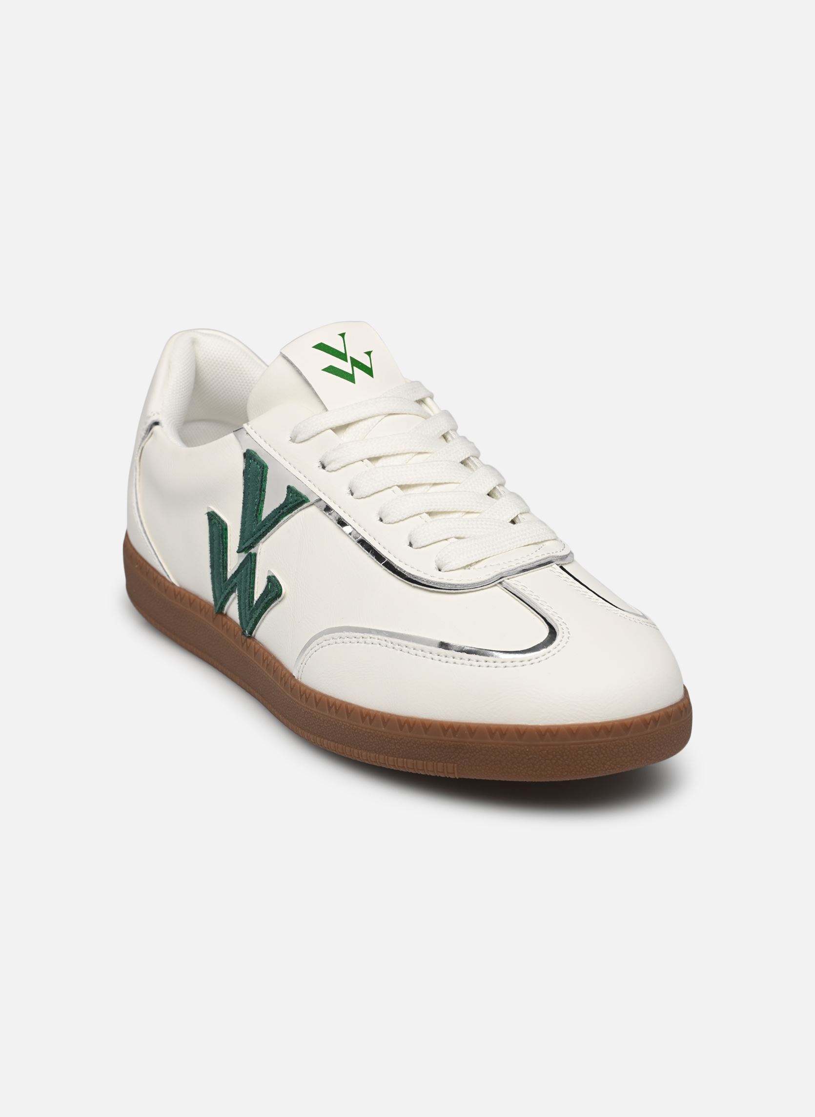 Baskets Charlize femme blanc Vanessa Wu Baskets Charlize femme blanc Vert