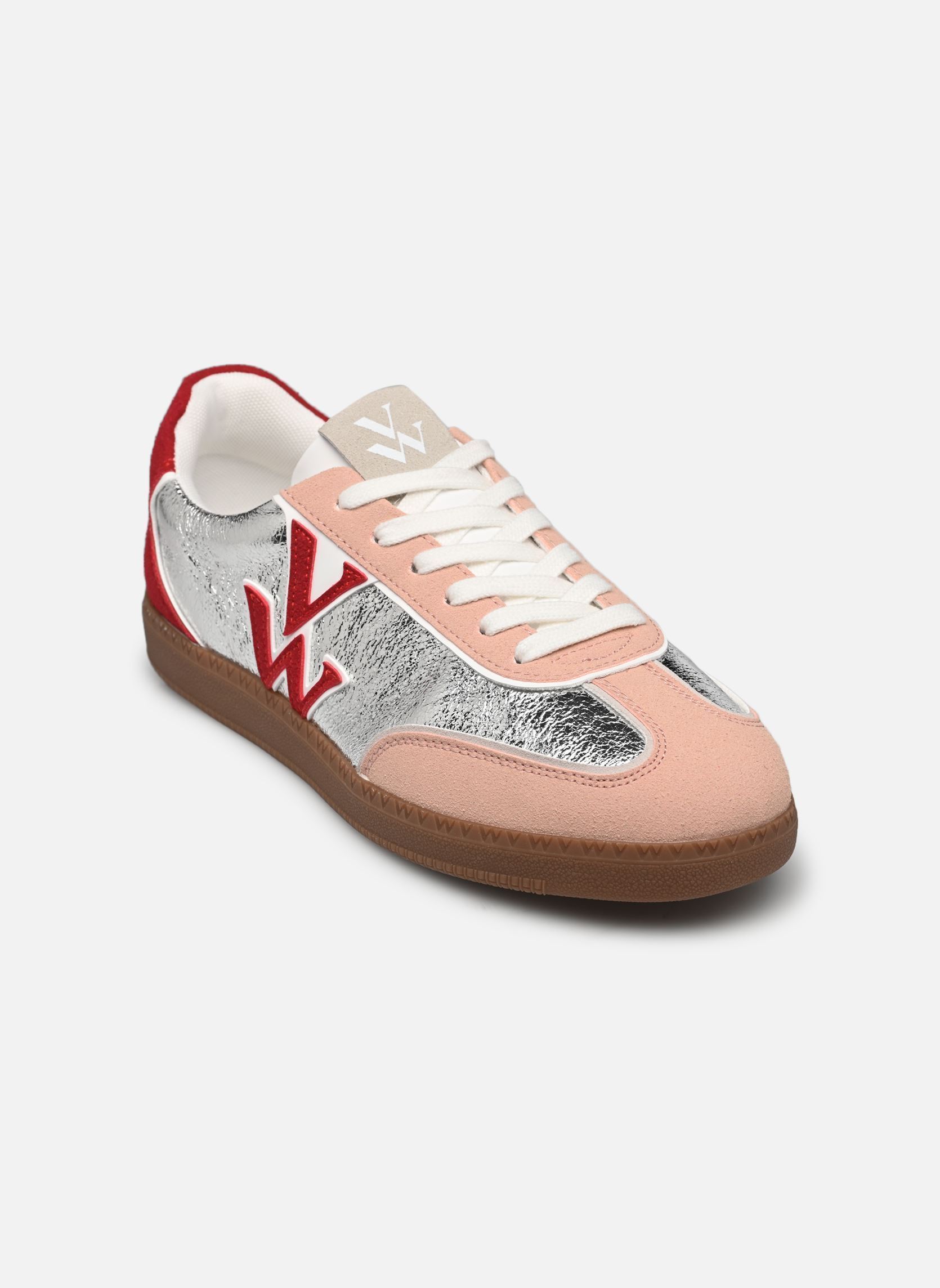 Baskets Charlize femme multicolore Vanessa Wu Baskets Charlize femme multicolore Rouge