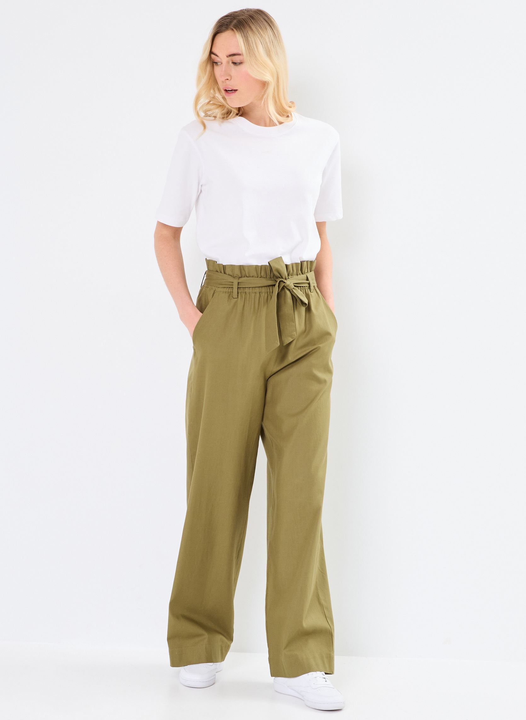 Straight Leg Hosen VIGITTA HW PANTS damen grün Vila Straight Leg Hosen VIGITTA HW PANTS damen grün CAPULET OLIVE