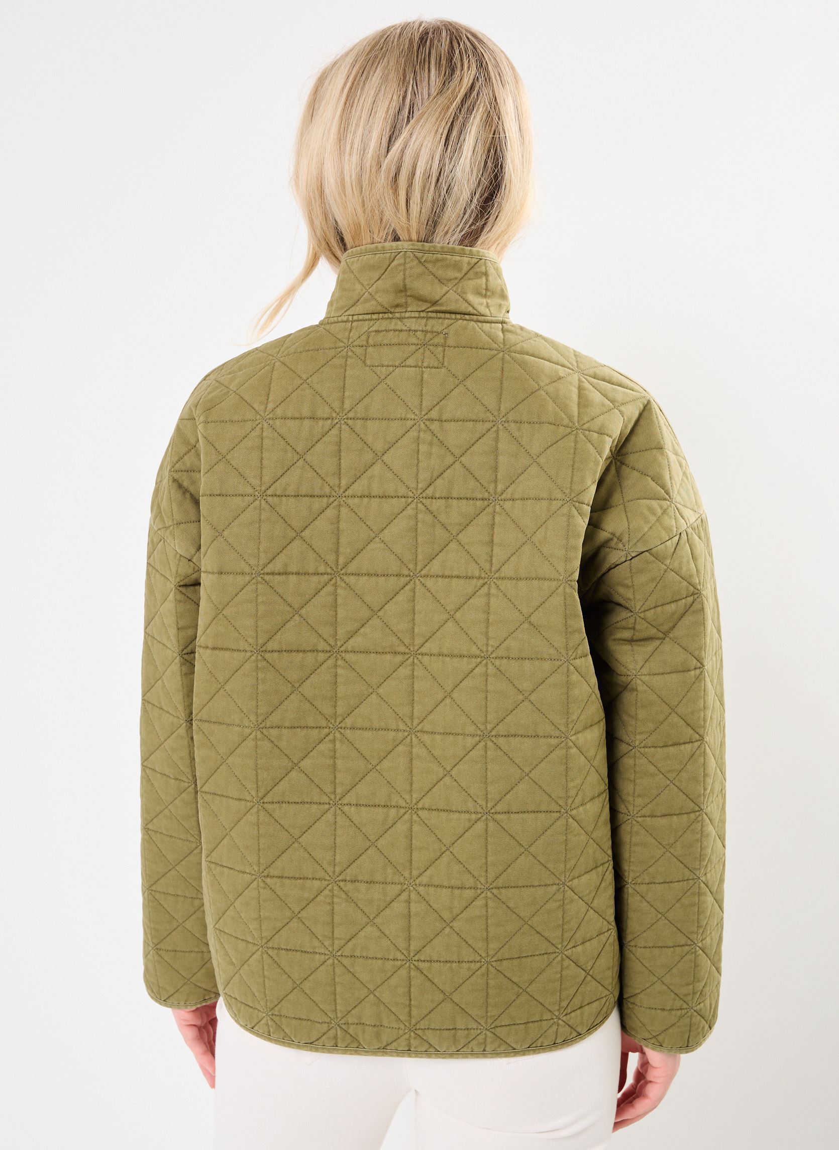 Bomberjacken VIESMALL QUILTED L/S JACKET damen grün Vila Bomberjacken VIESMALL QUILTED L/S JACKET damen grün CAPULET OLIVE